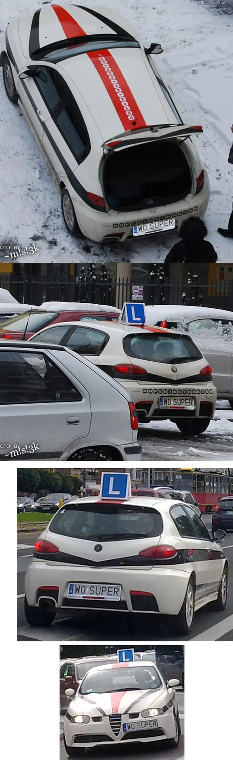 Fajny numer, blacha W0 SUPER