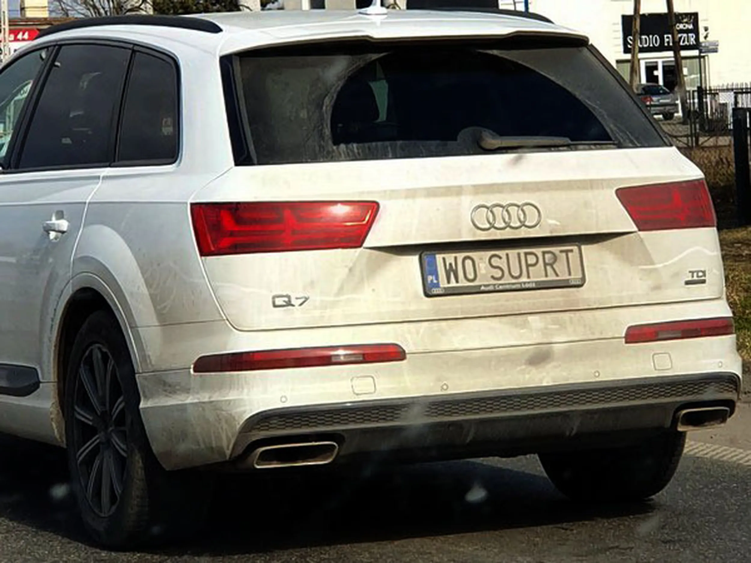 Fajny numer, blacha W0 SUPRT