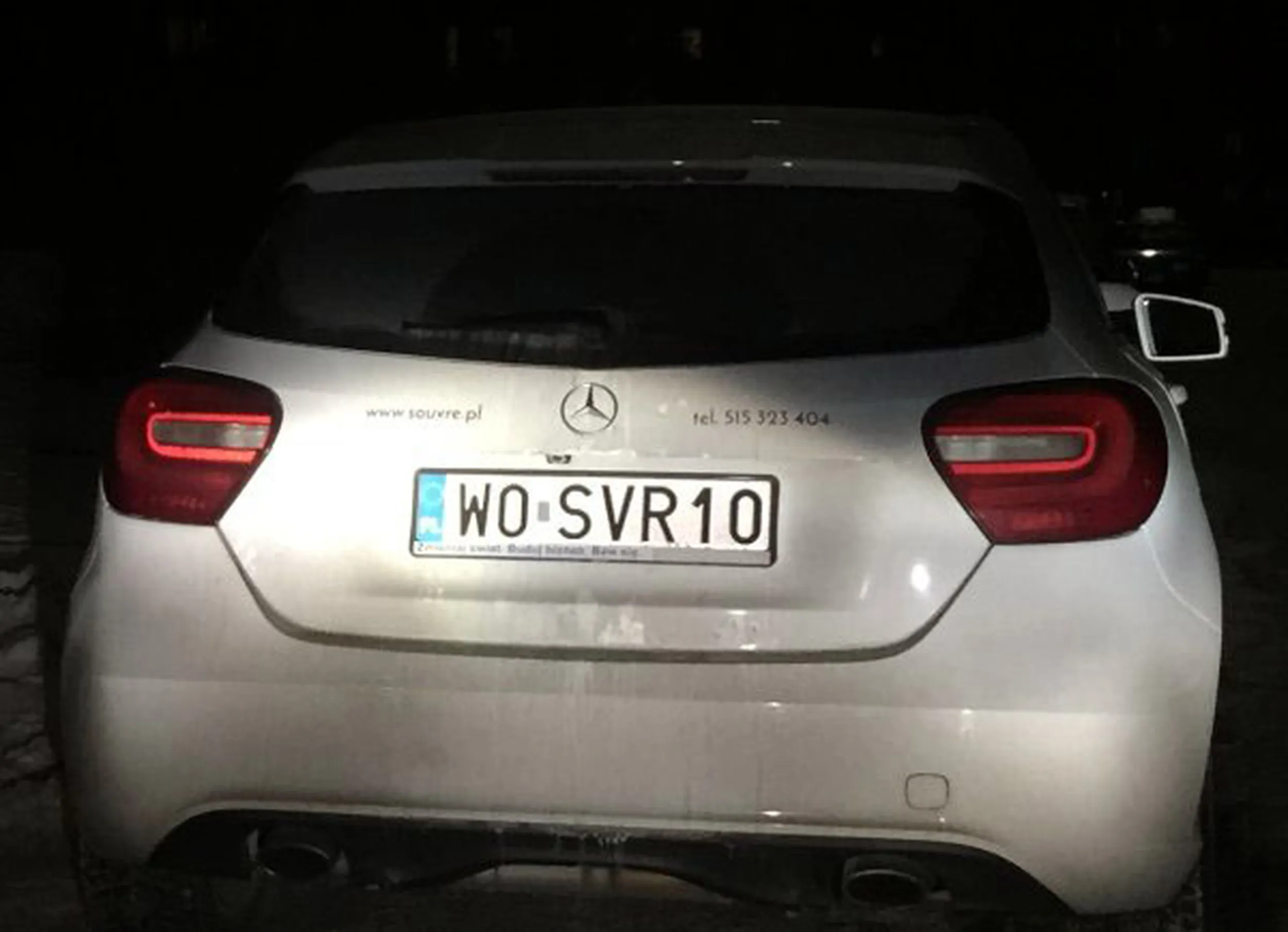 Fajny numer, blacha W0 SVR10