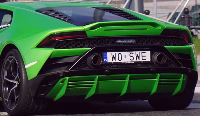 Fajny numer, blacha W0 SWE