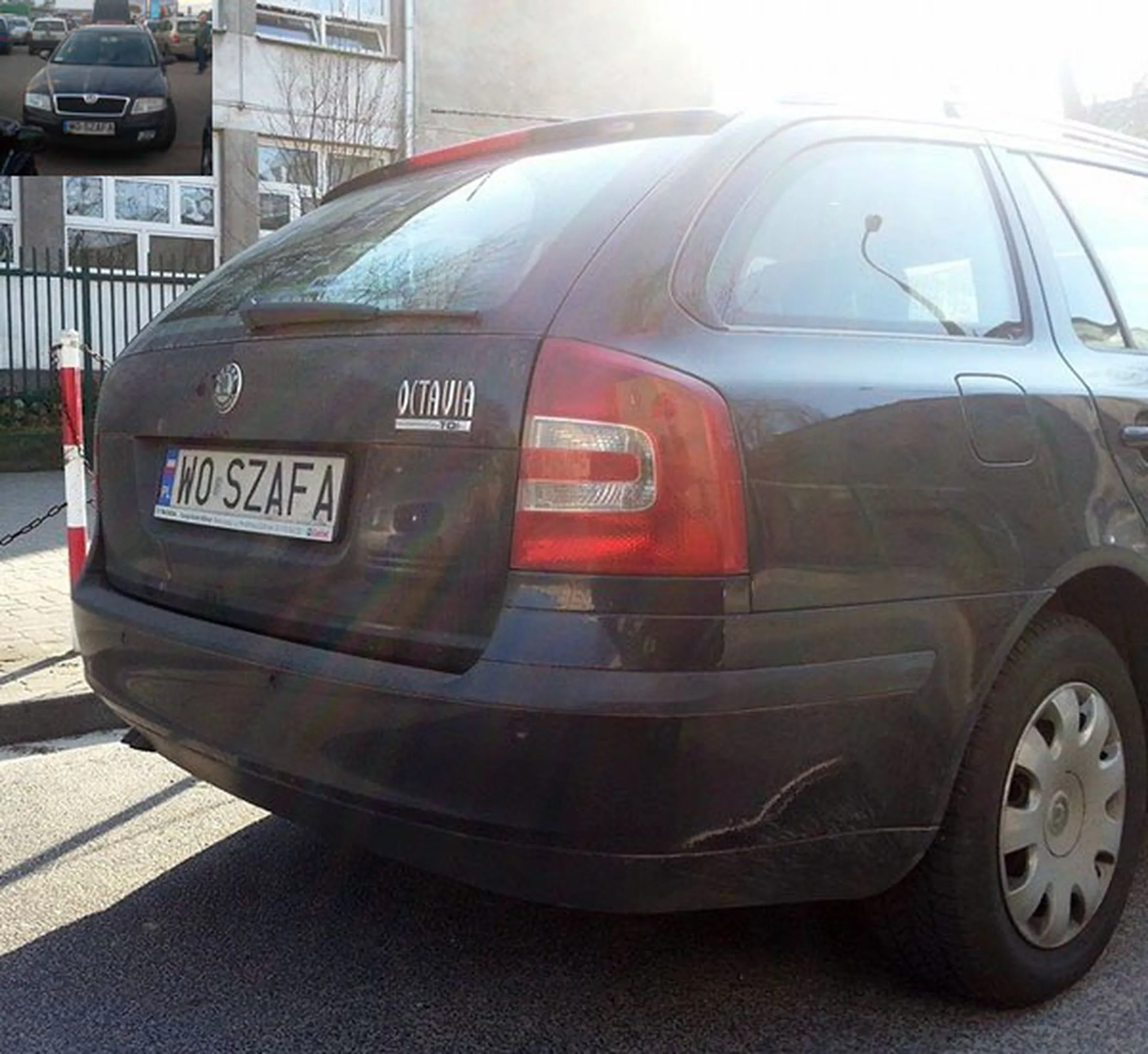 Fajny numer, blacha W0 SZAFA