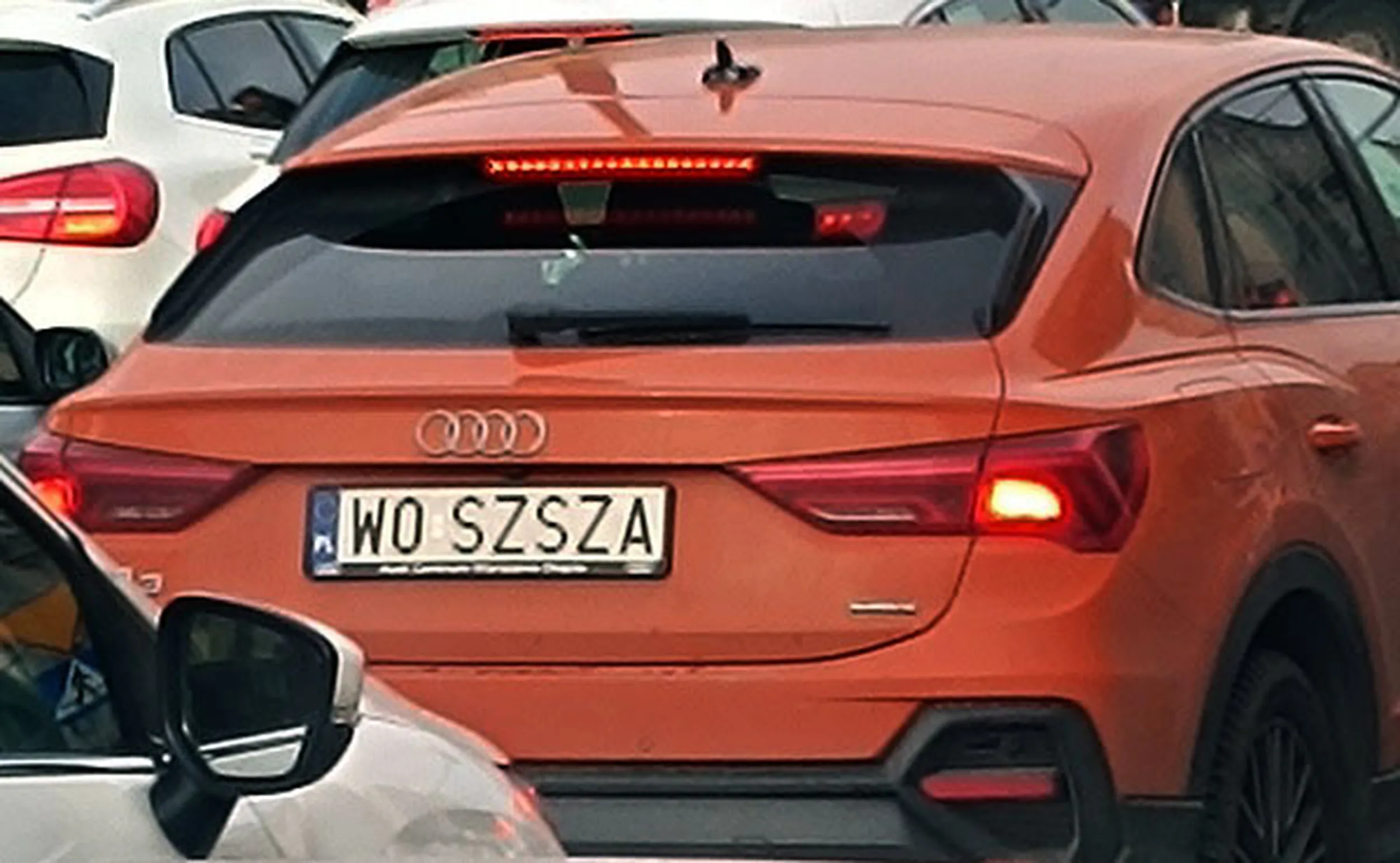 Fajny numer, blacha W0 SZSZA