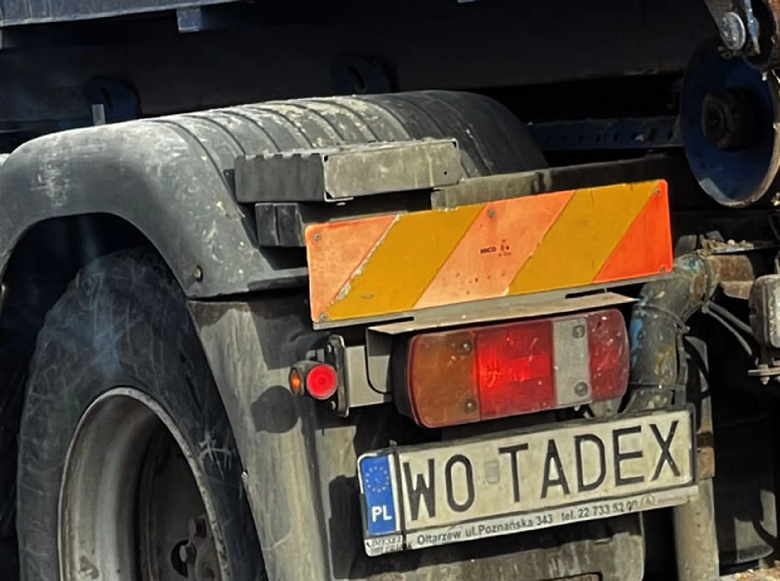 Fajny numer, blacha W0 TADEX