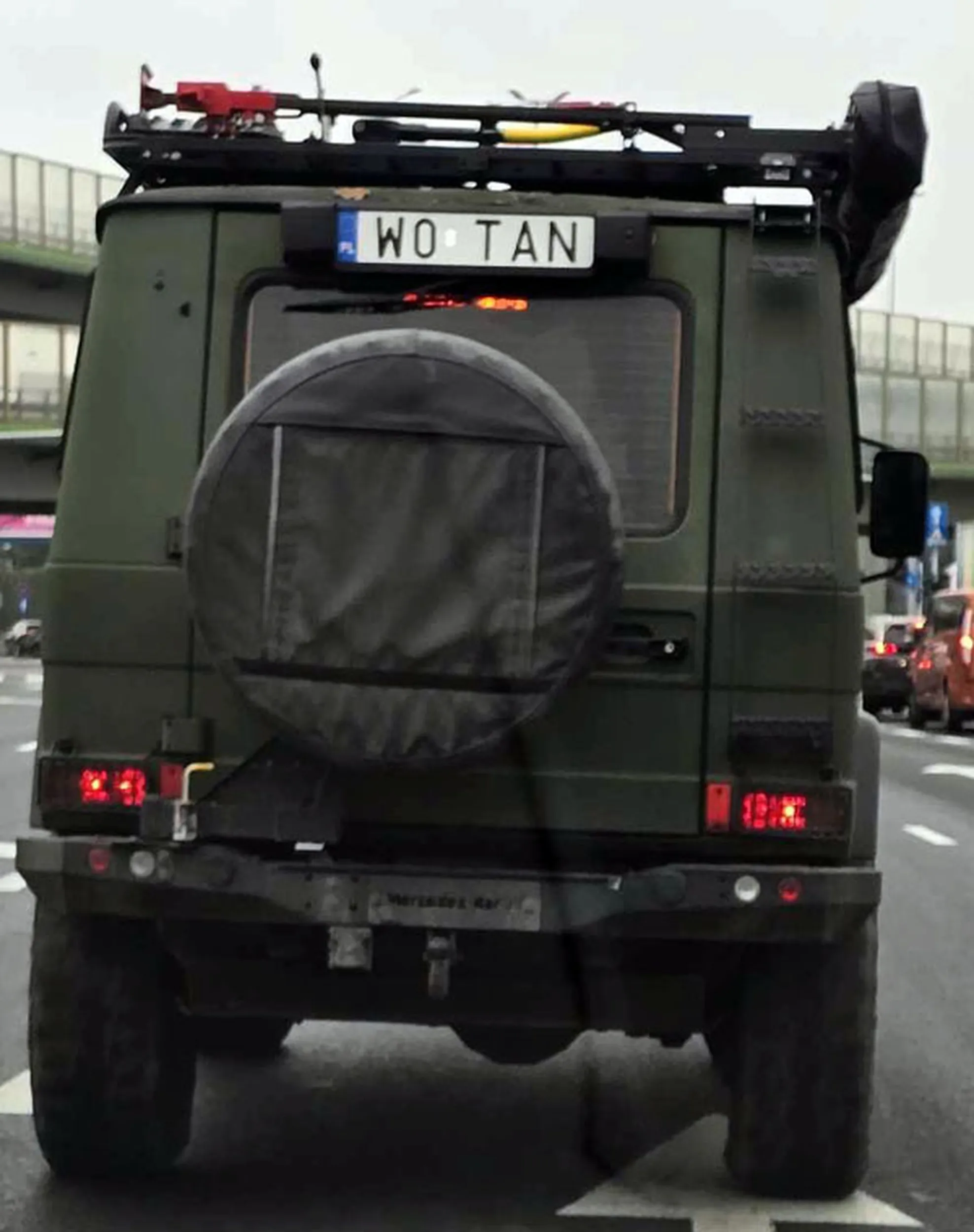 Fajny numer, blacha W0 TAN