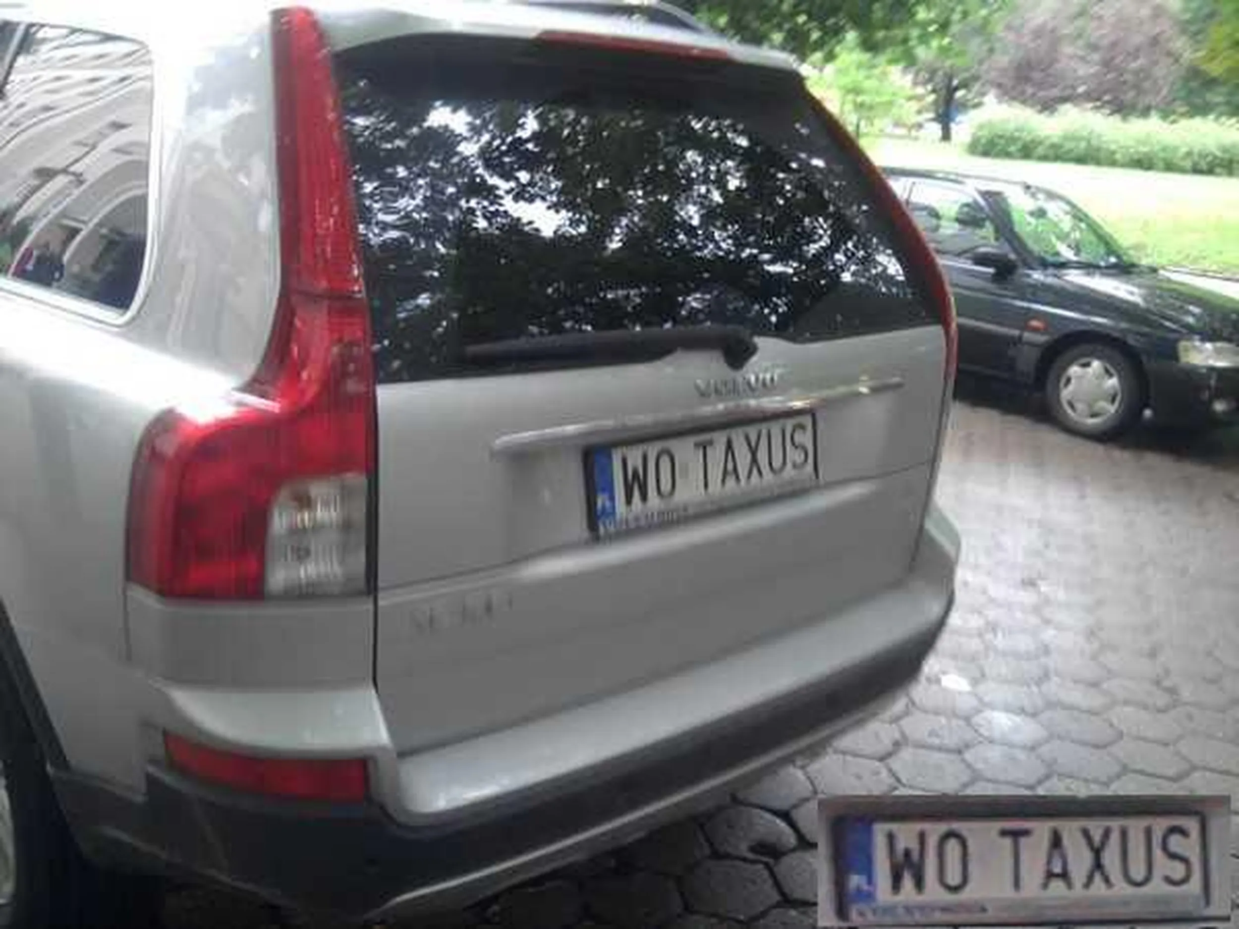 Fajny numer, blacha W0 TAXUS