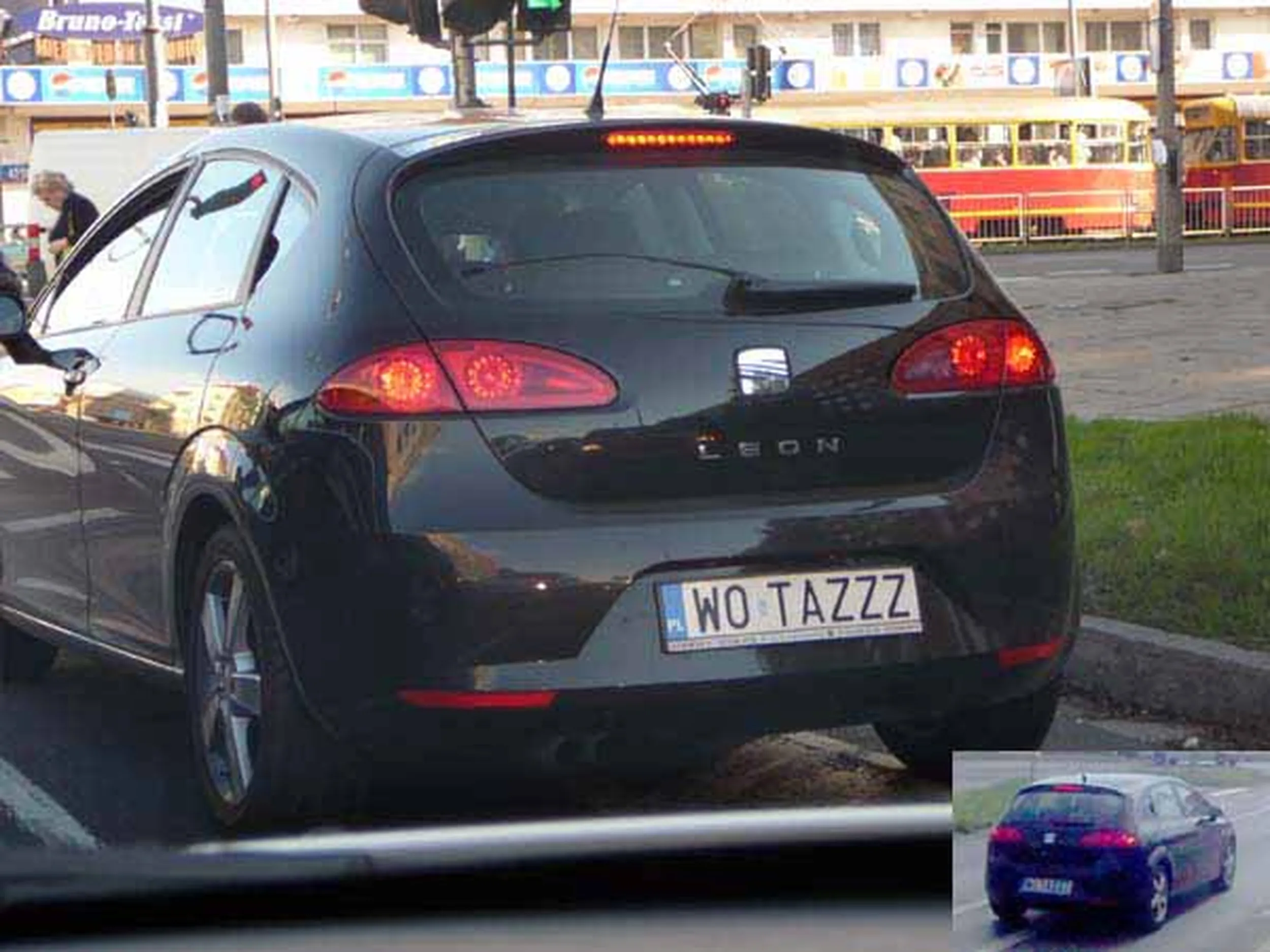 Fajny numer, blacha W0 TAZZZ