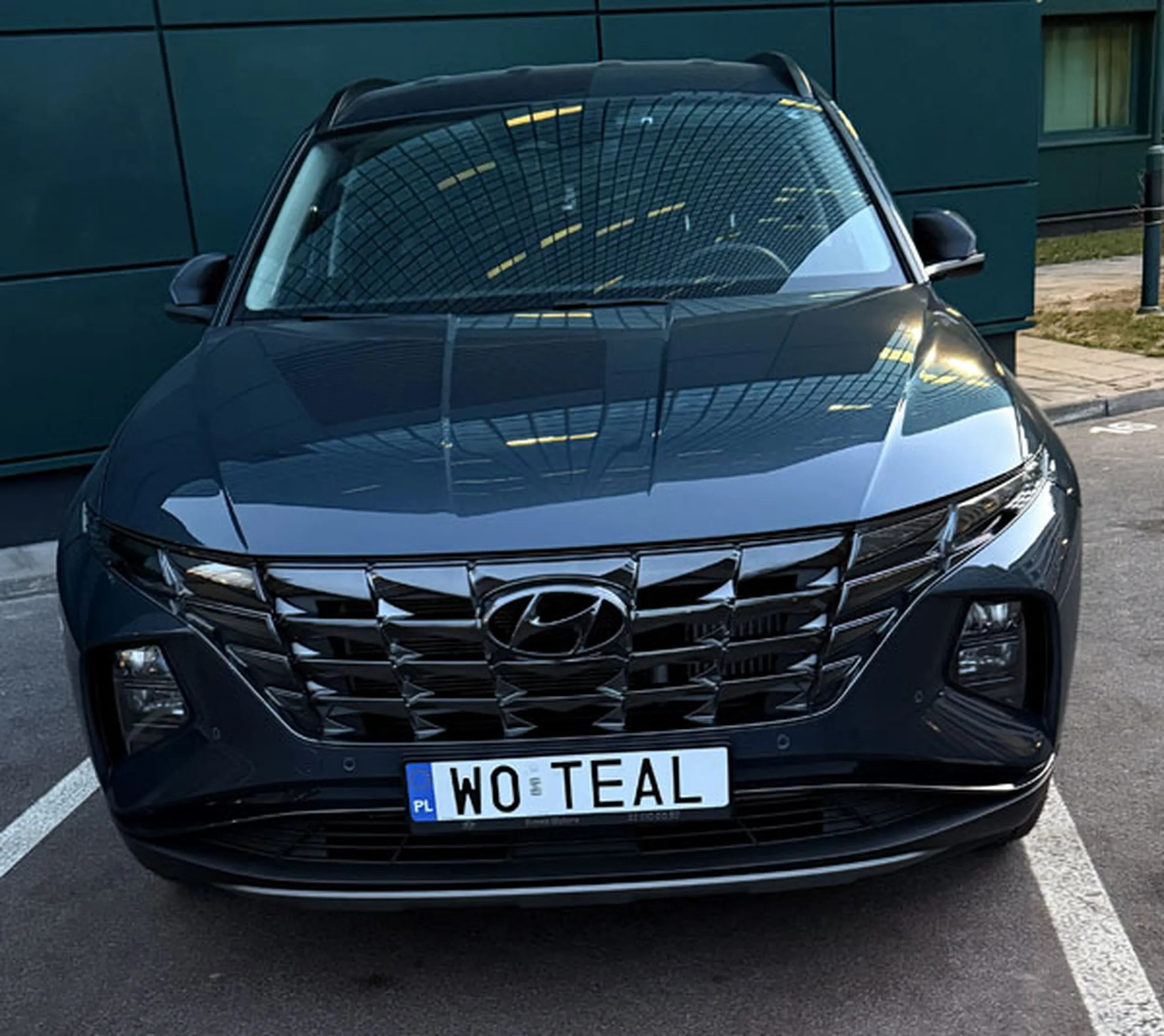 Fajny numer, blacha W0 TEAL