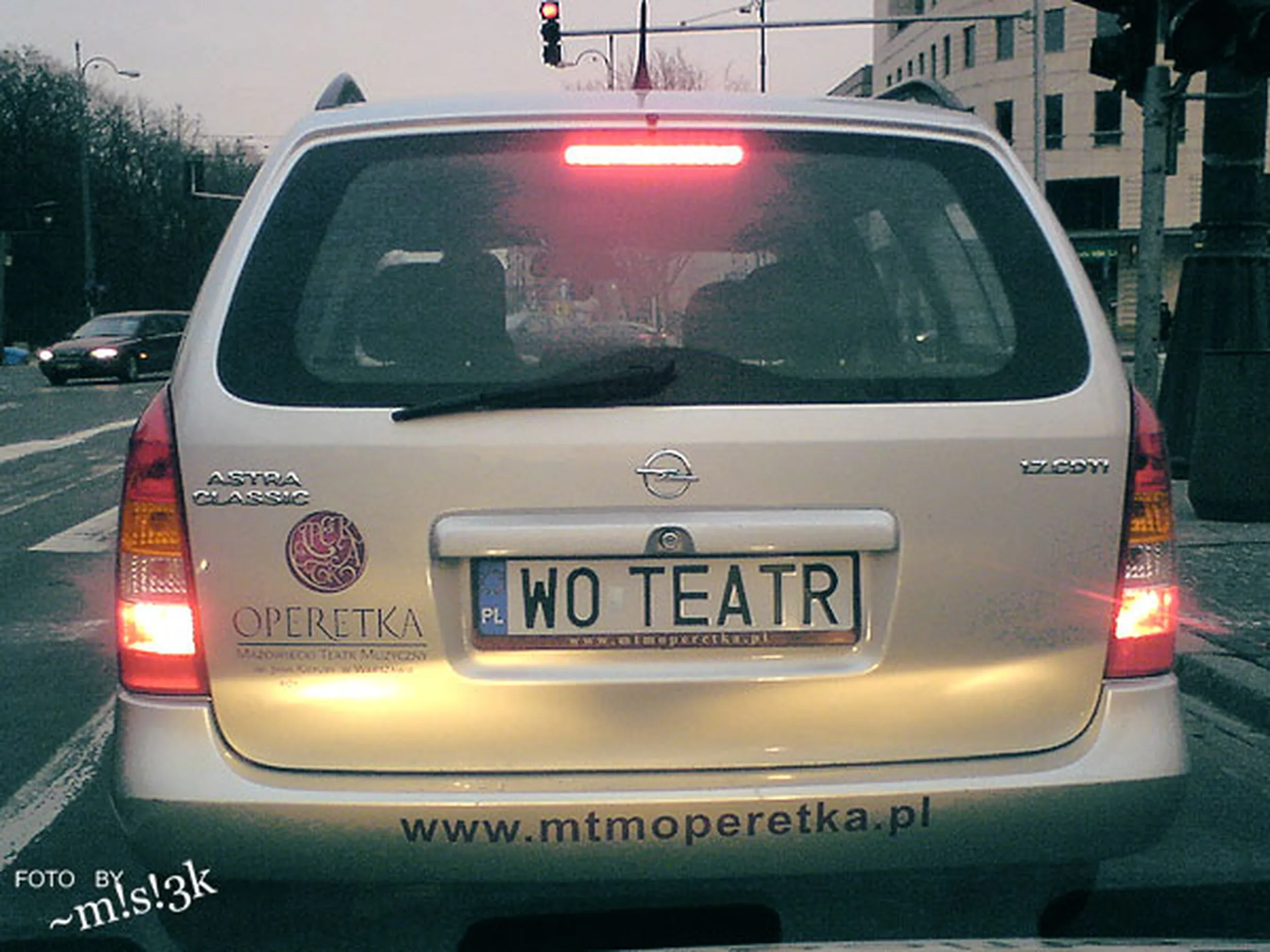 Fajny numer, blacha W0 TEATR