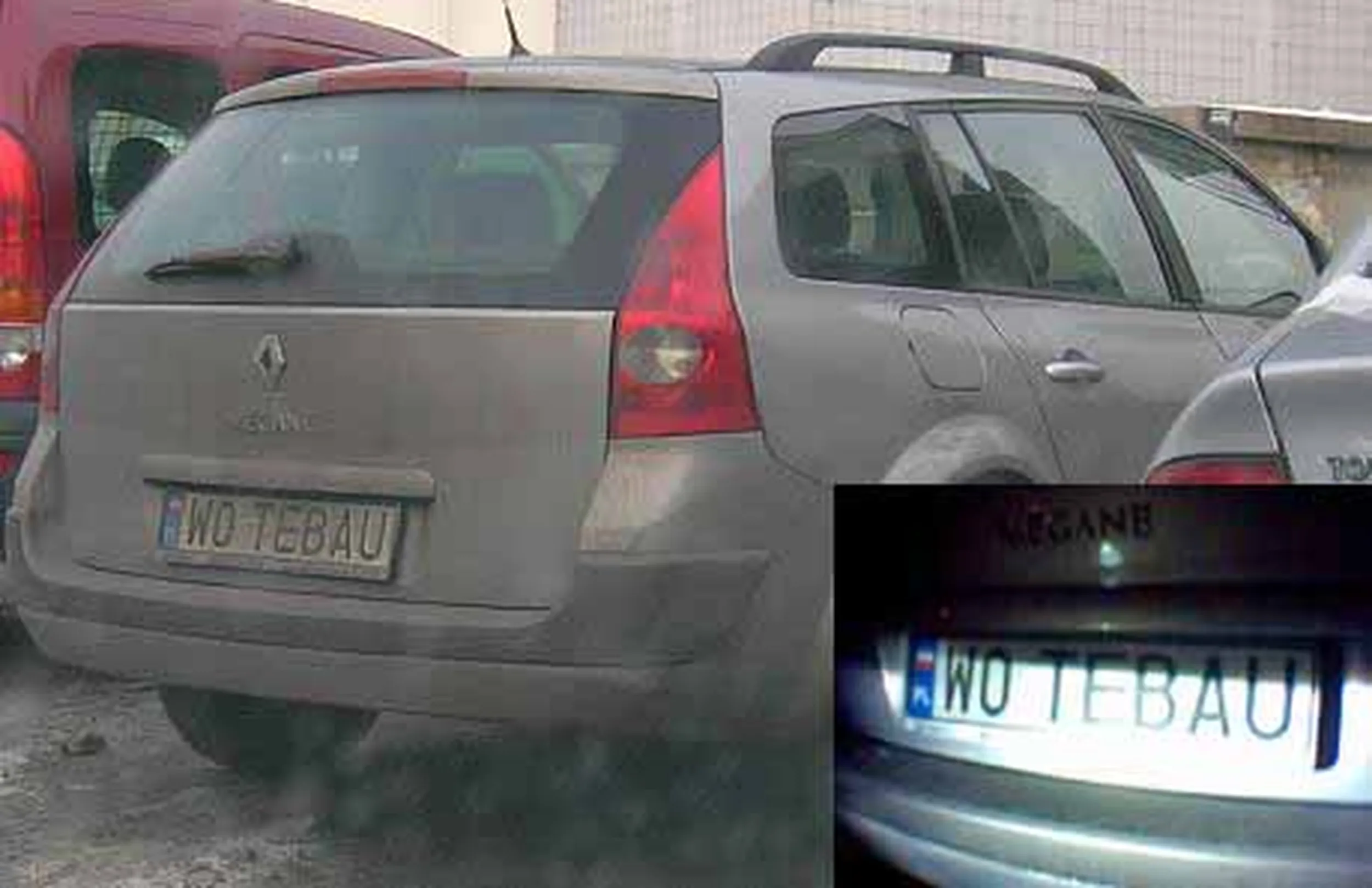 Fajny numer, blacha W0 TEBAU