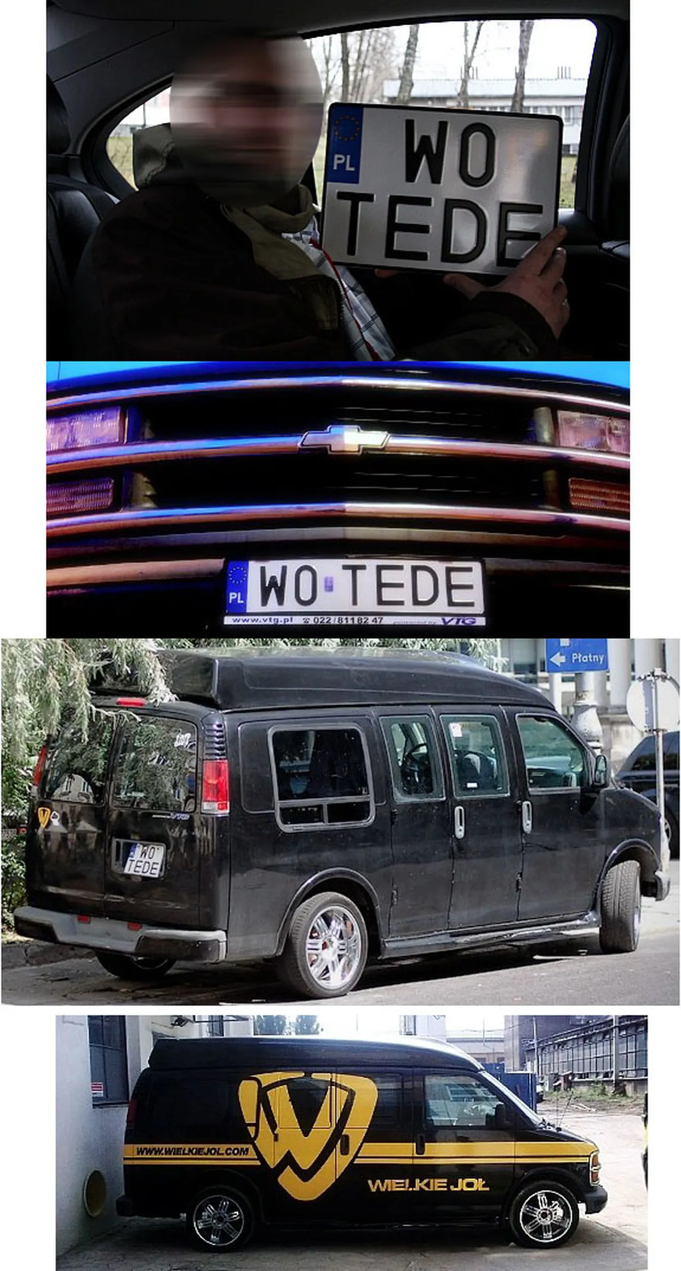 Fajny numer, blacha W0 TEDE