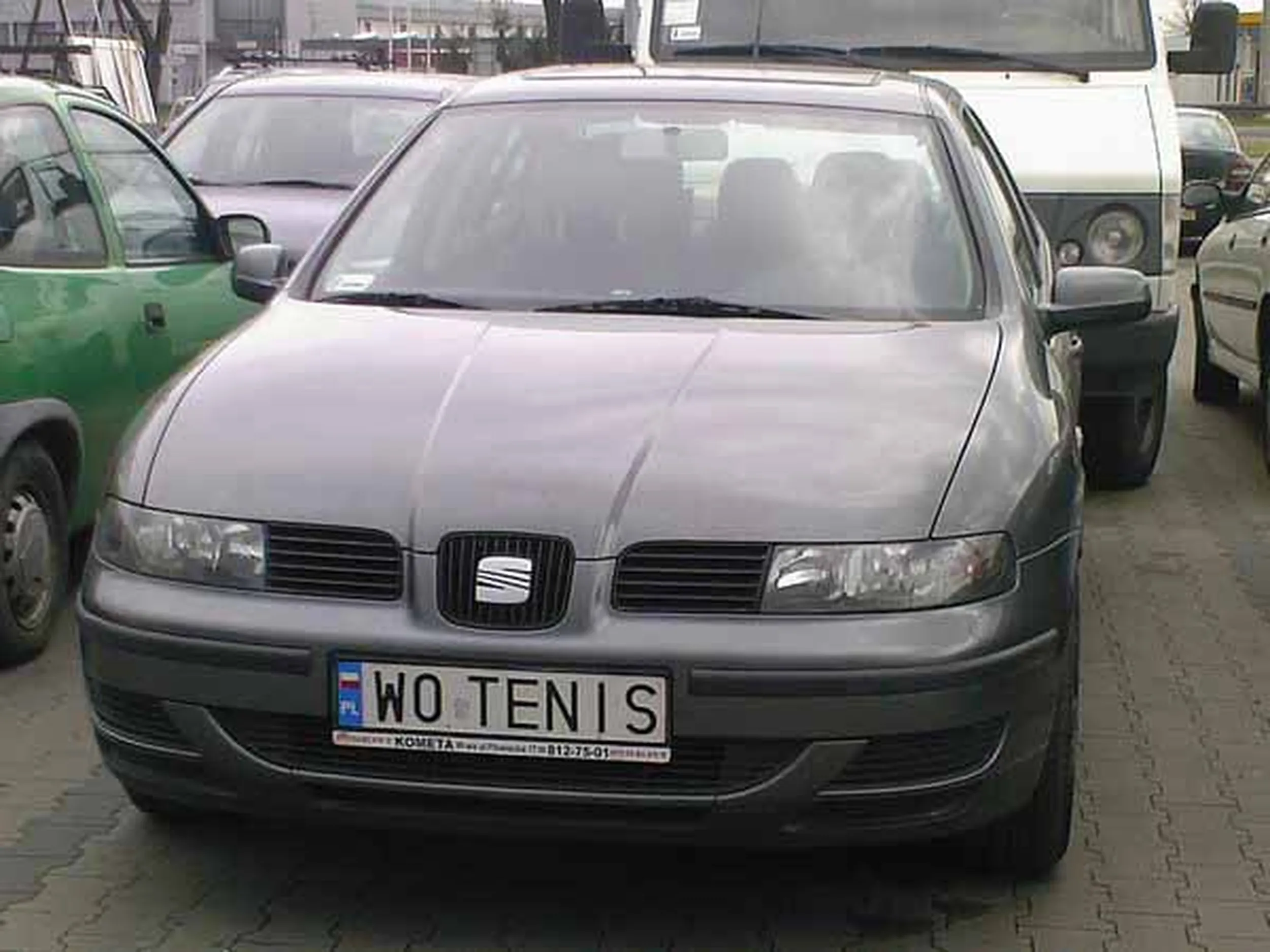 Fajny numer, blacha W0 TENIS