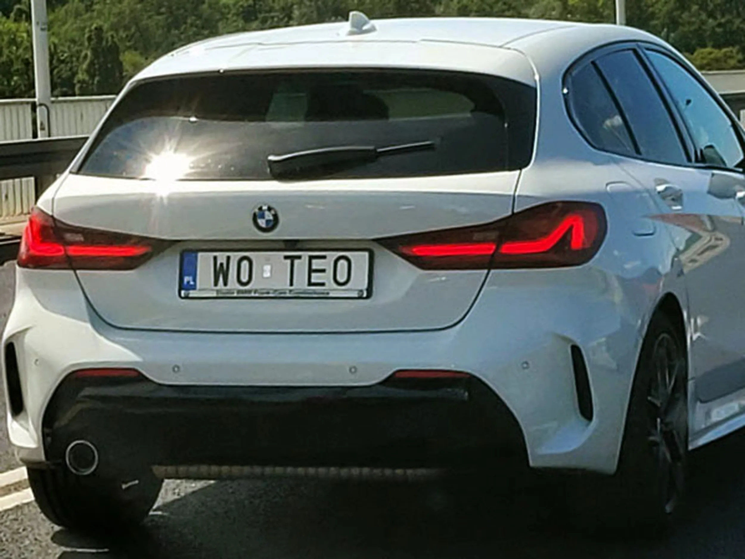 Fajny numer, blacha W0 TEO