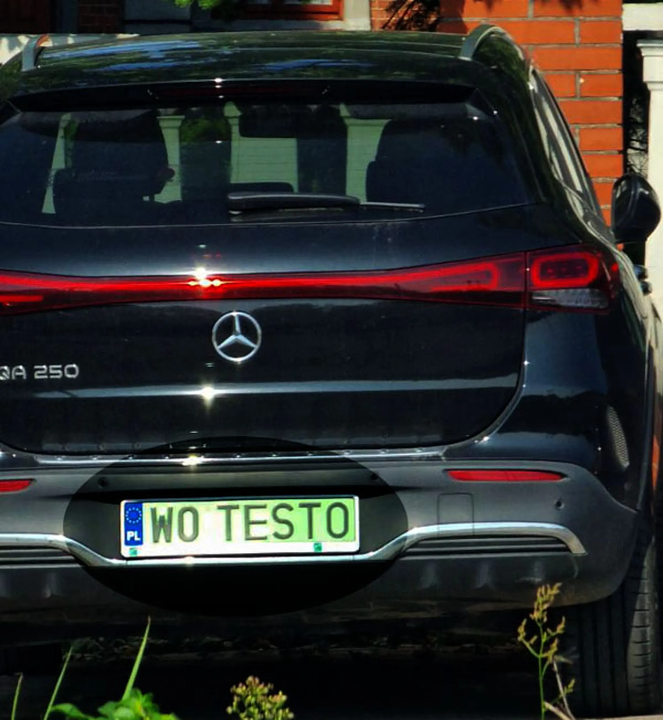 Fajny numer, blacha W0 TESTO