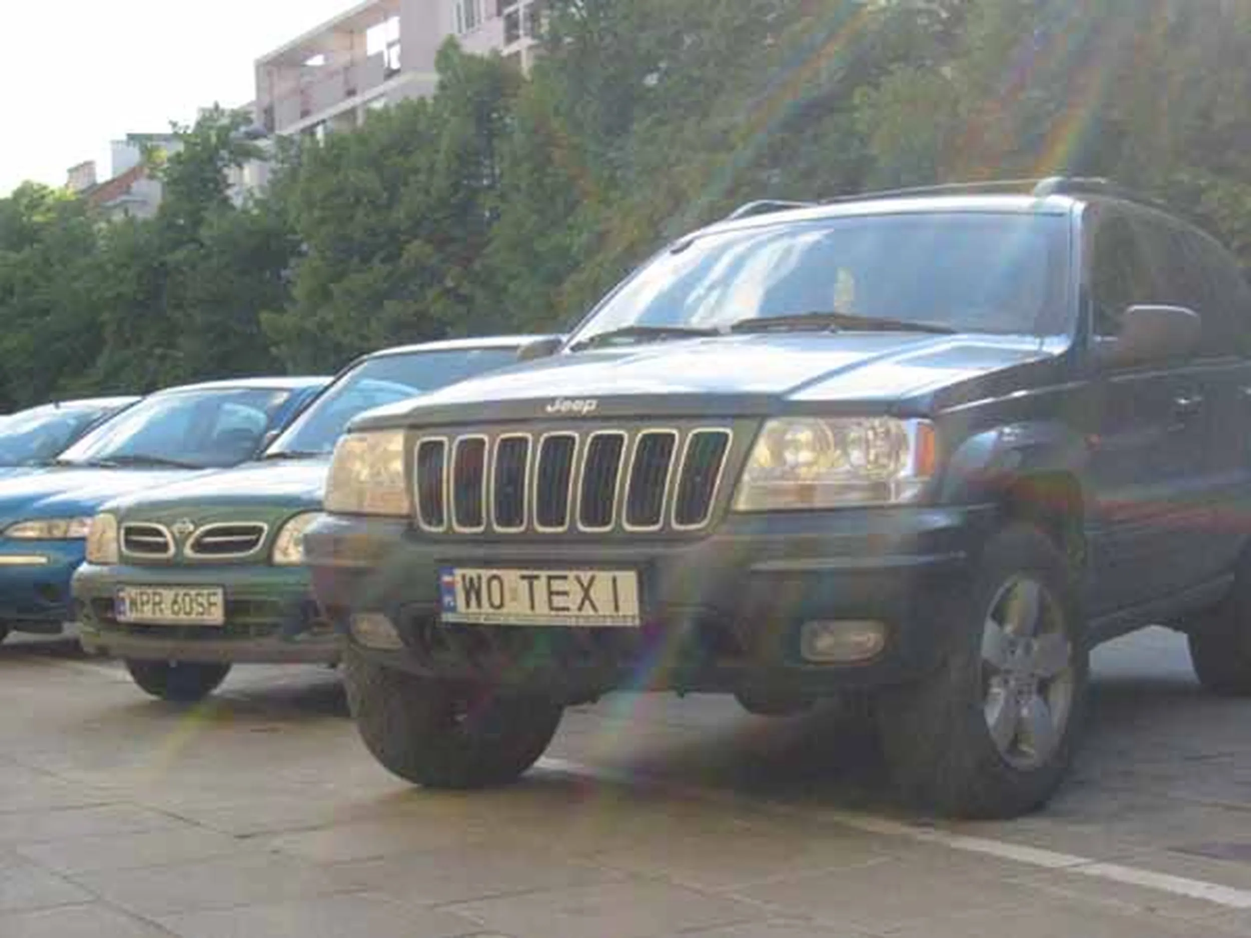 Fajny numer, blacha W0 TEXI