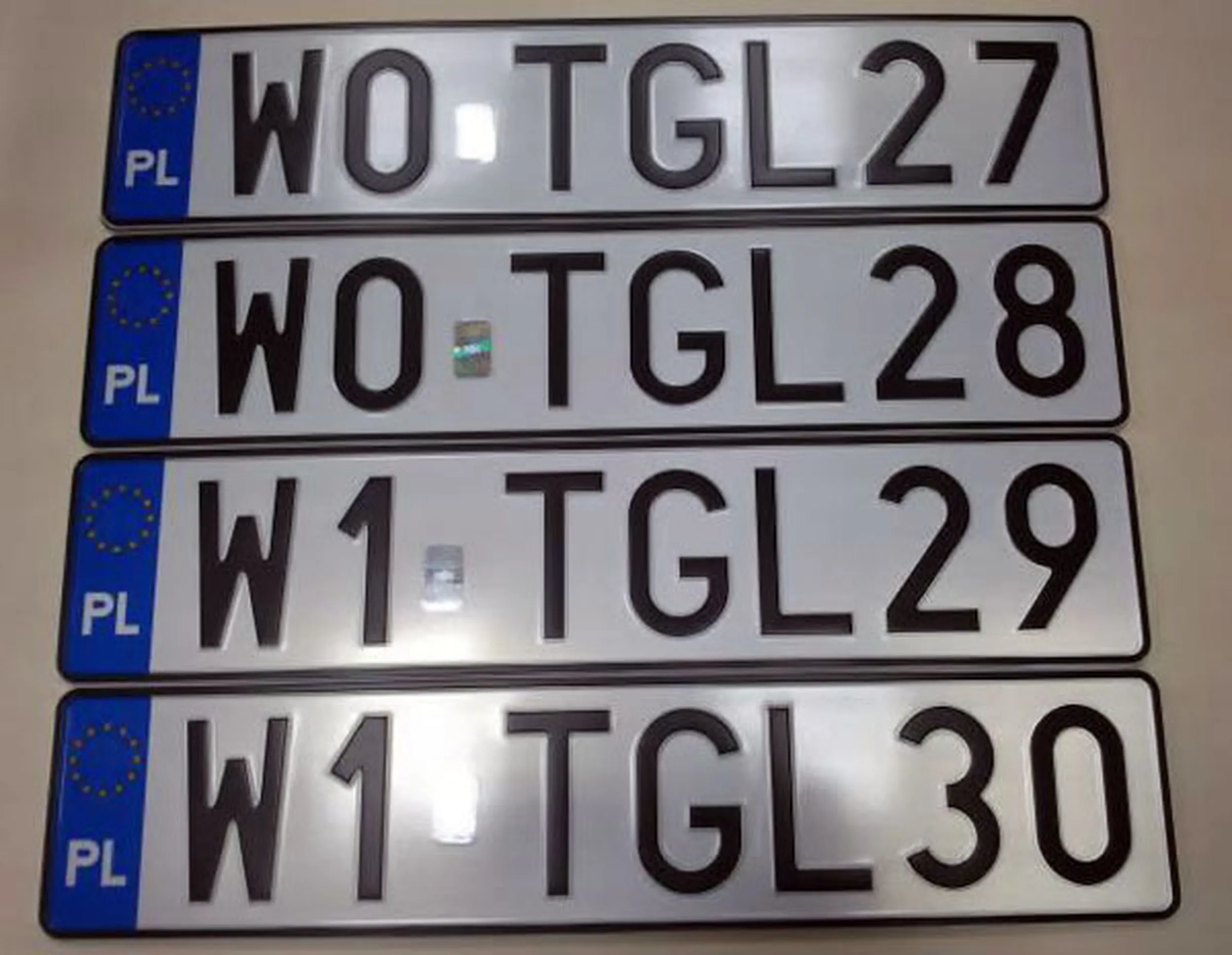 Fajny numer, blacha W0 TGL28