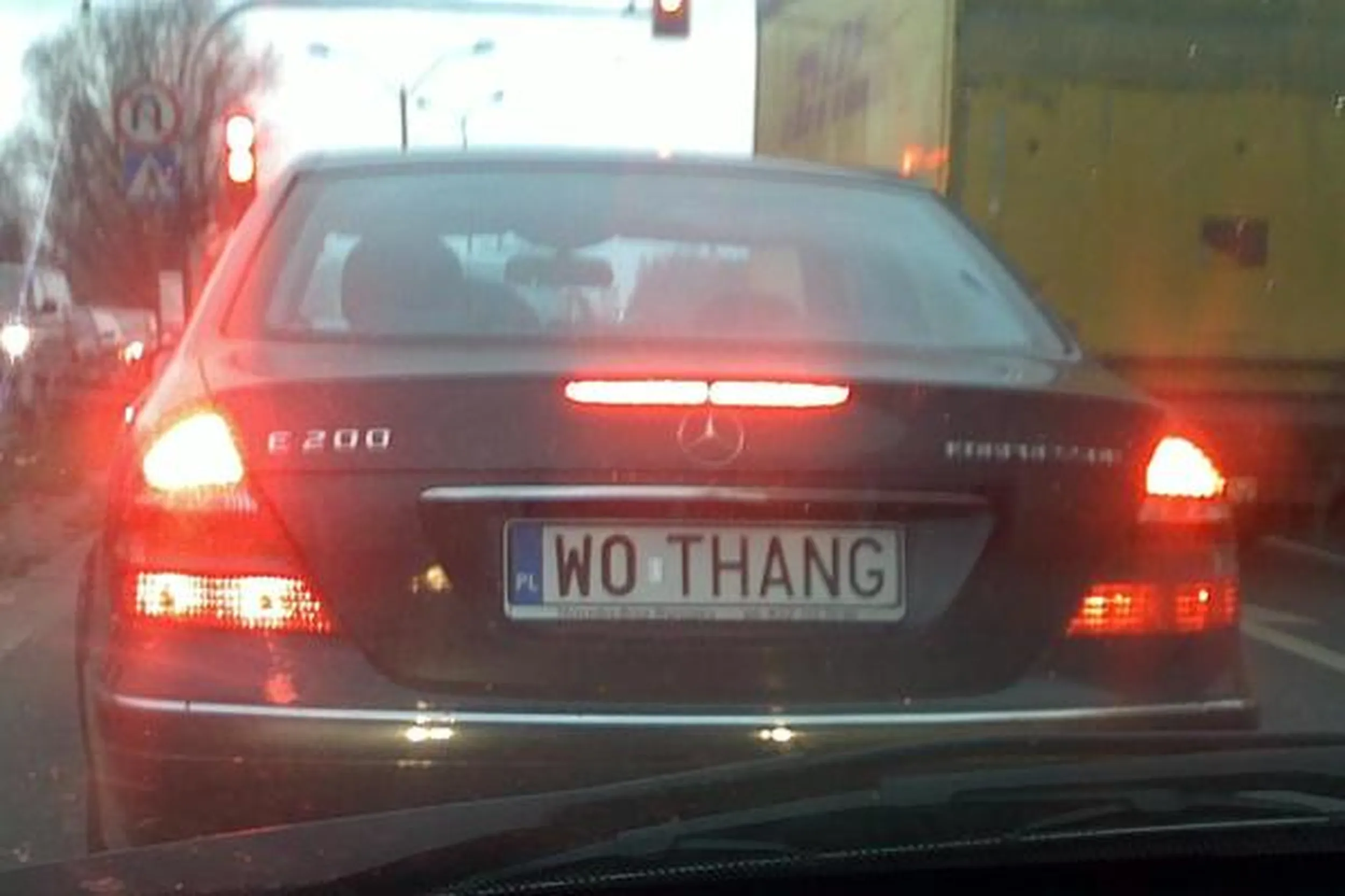 Fajny numer, blacha W0 THANG