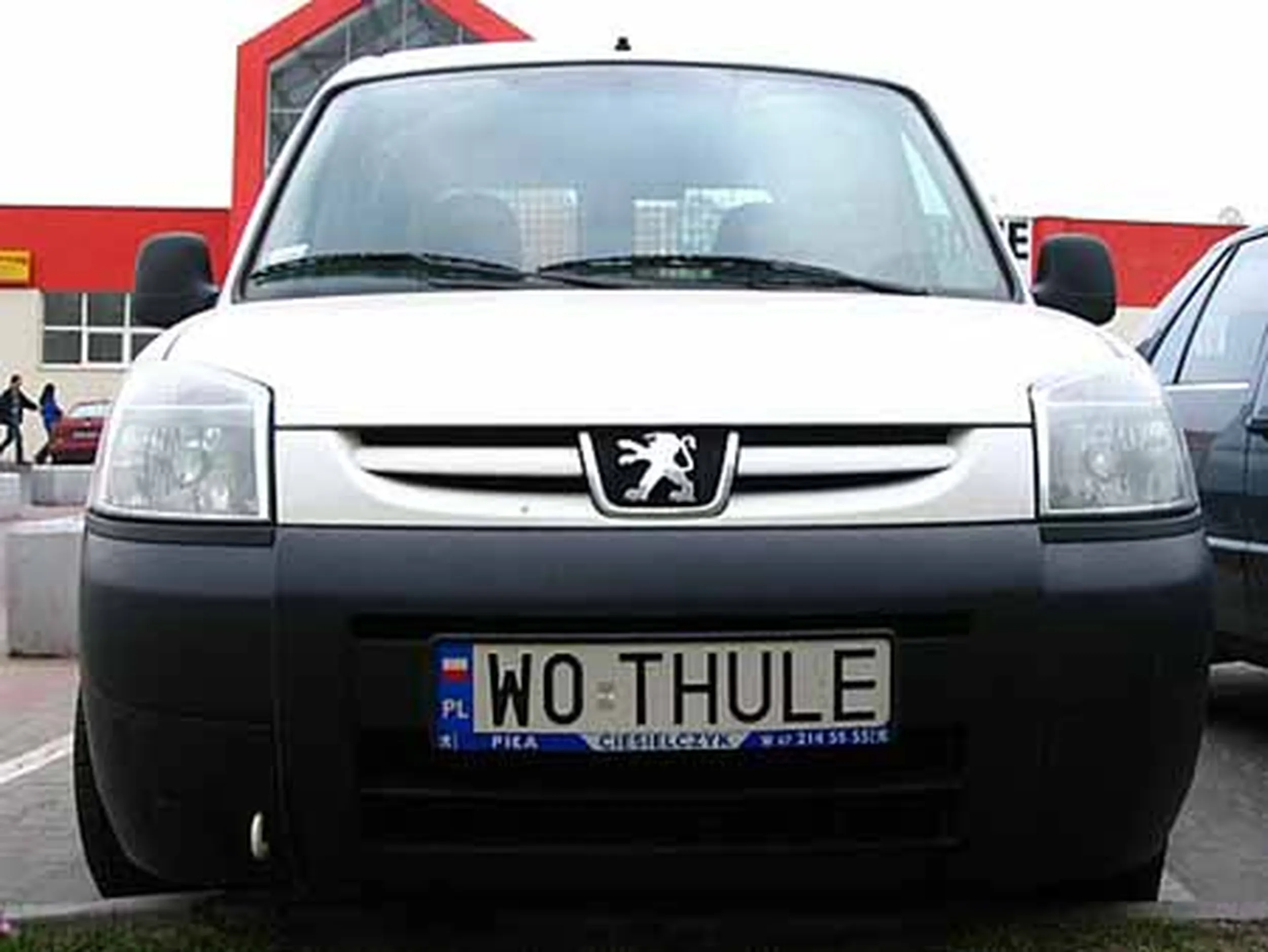 Fajny numer, blacha W0 THULE