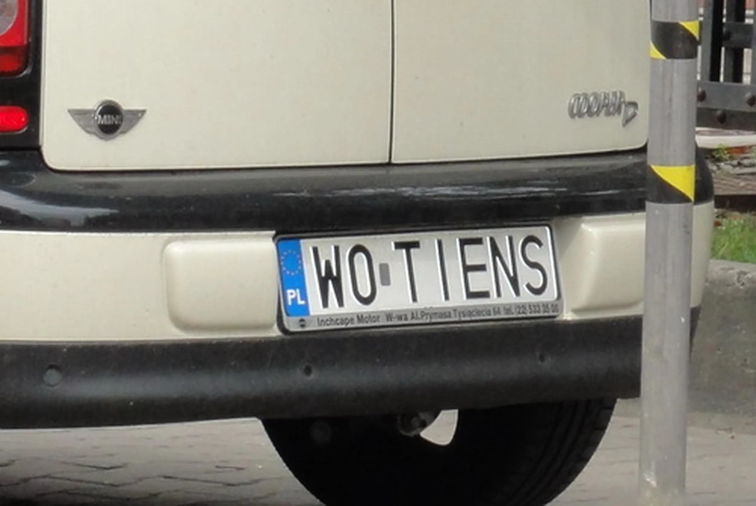 Fajny numer, blacha W0 TIENS