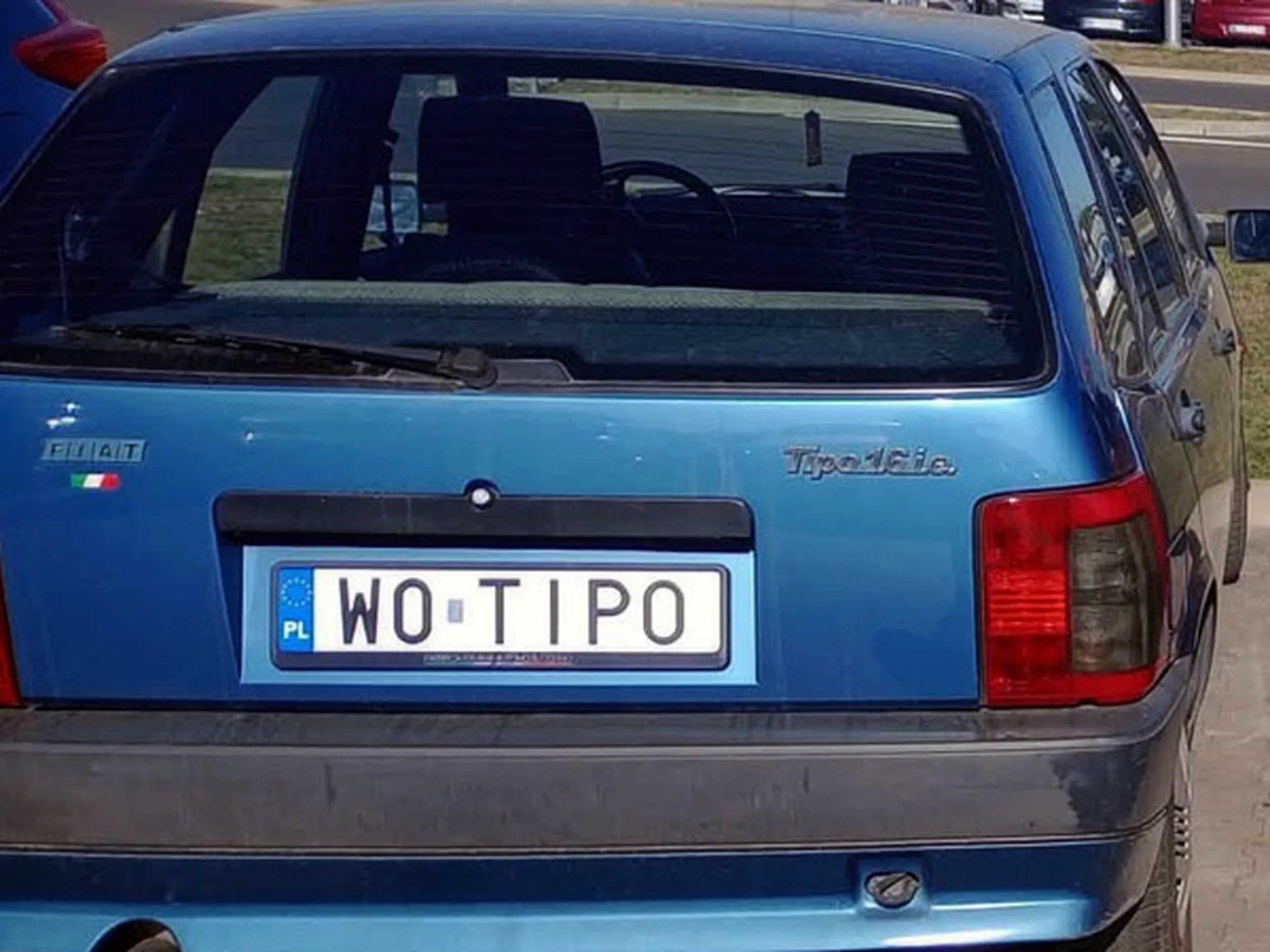 Fajny numer, blacha W0 TIPO