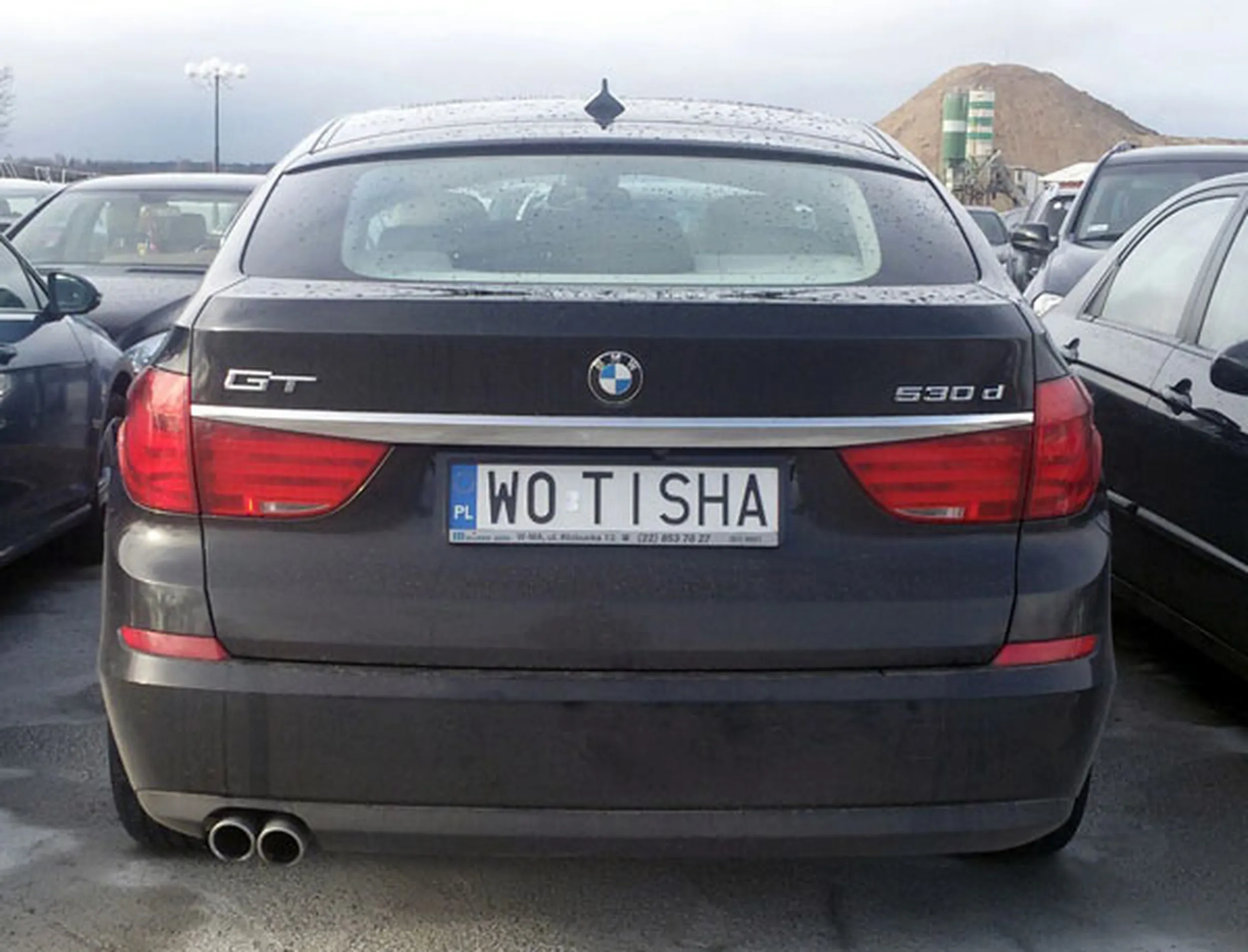 Fajny numer, blacha W0 TISHA