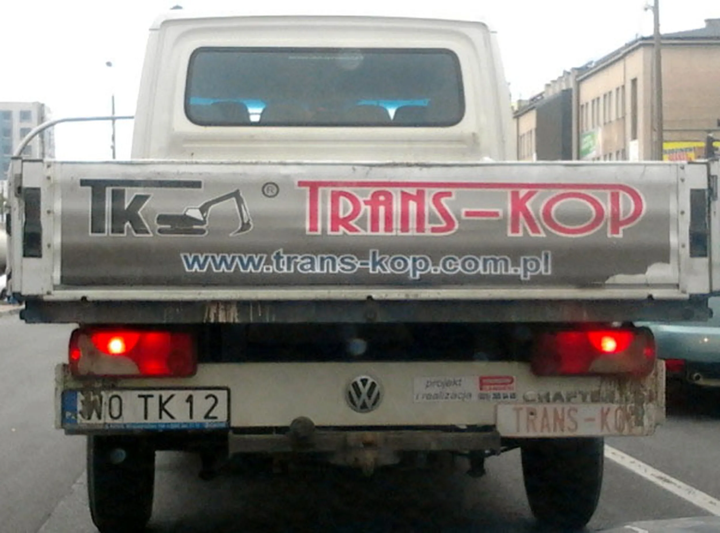 Fajny numer, blacha W0 TK12