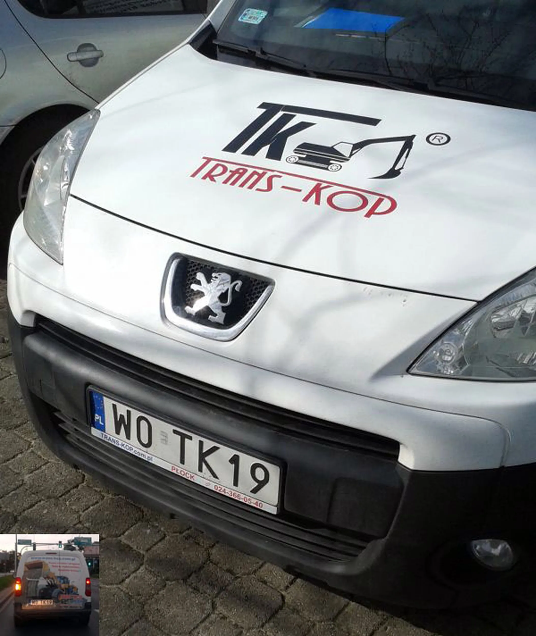 Fajny numer, blacha W0 TK19