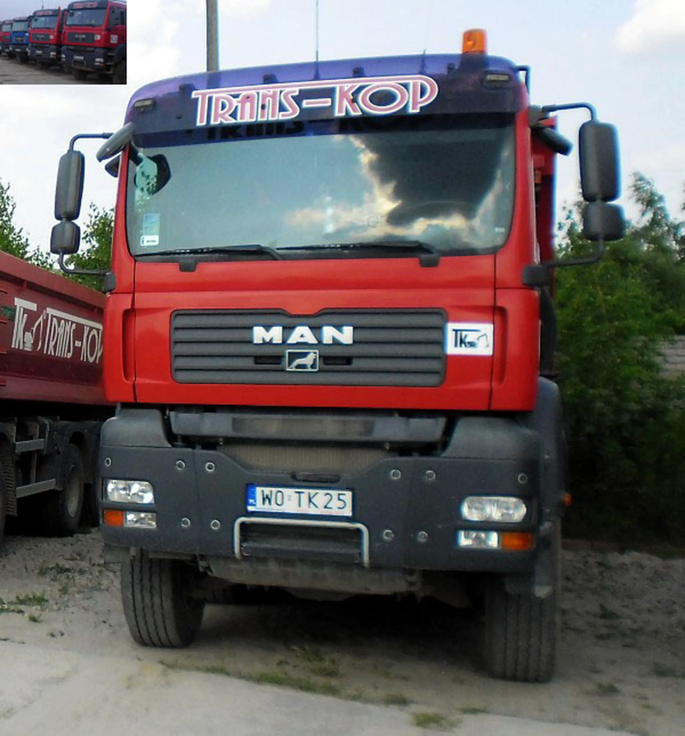 Fajny numer, blacha W0 TK25