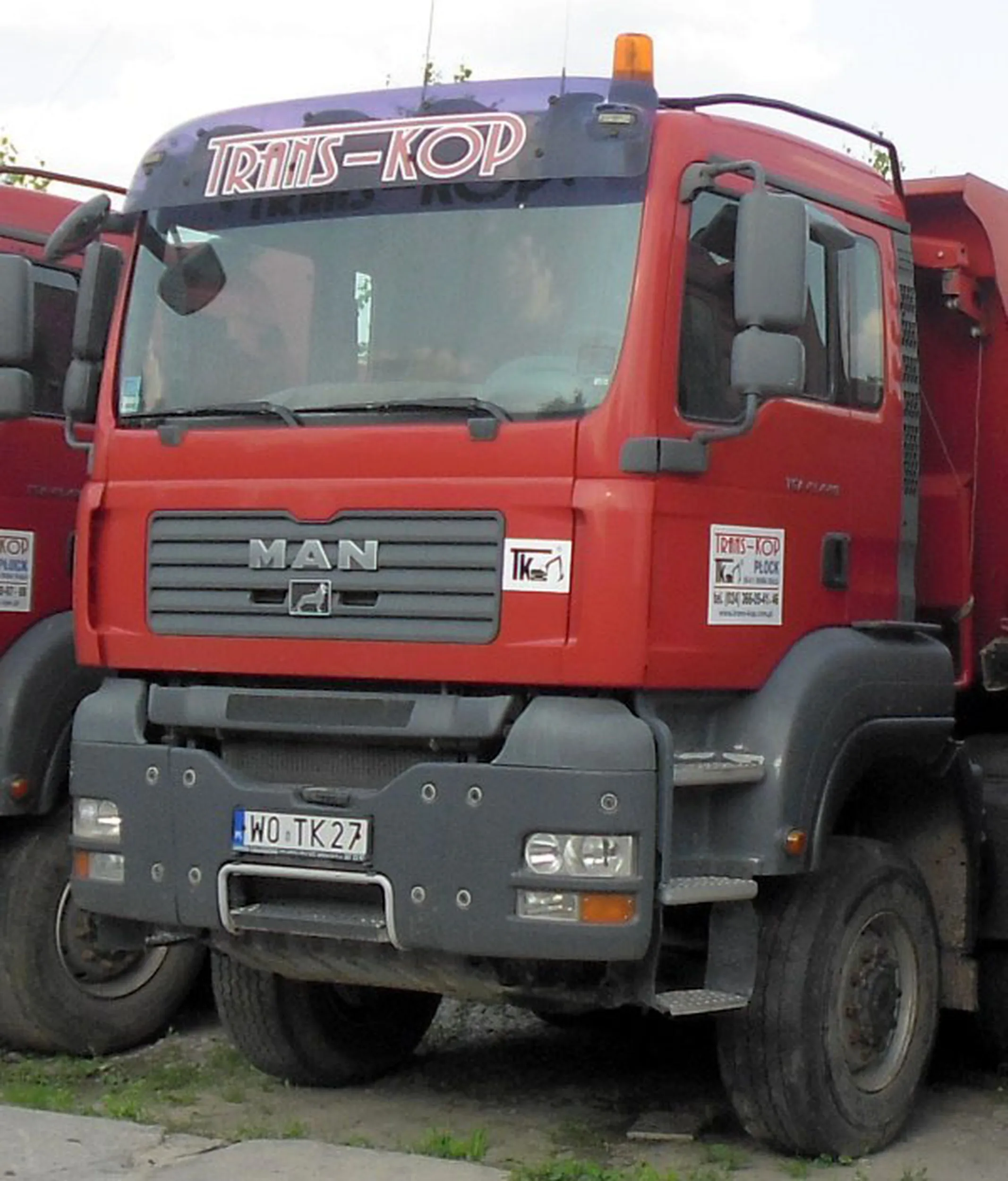 Fajny numer, blacha W0 TK27