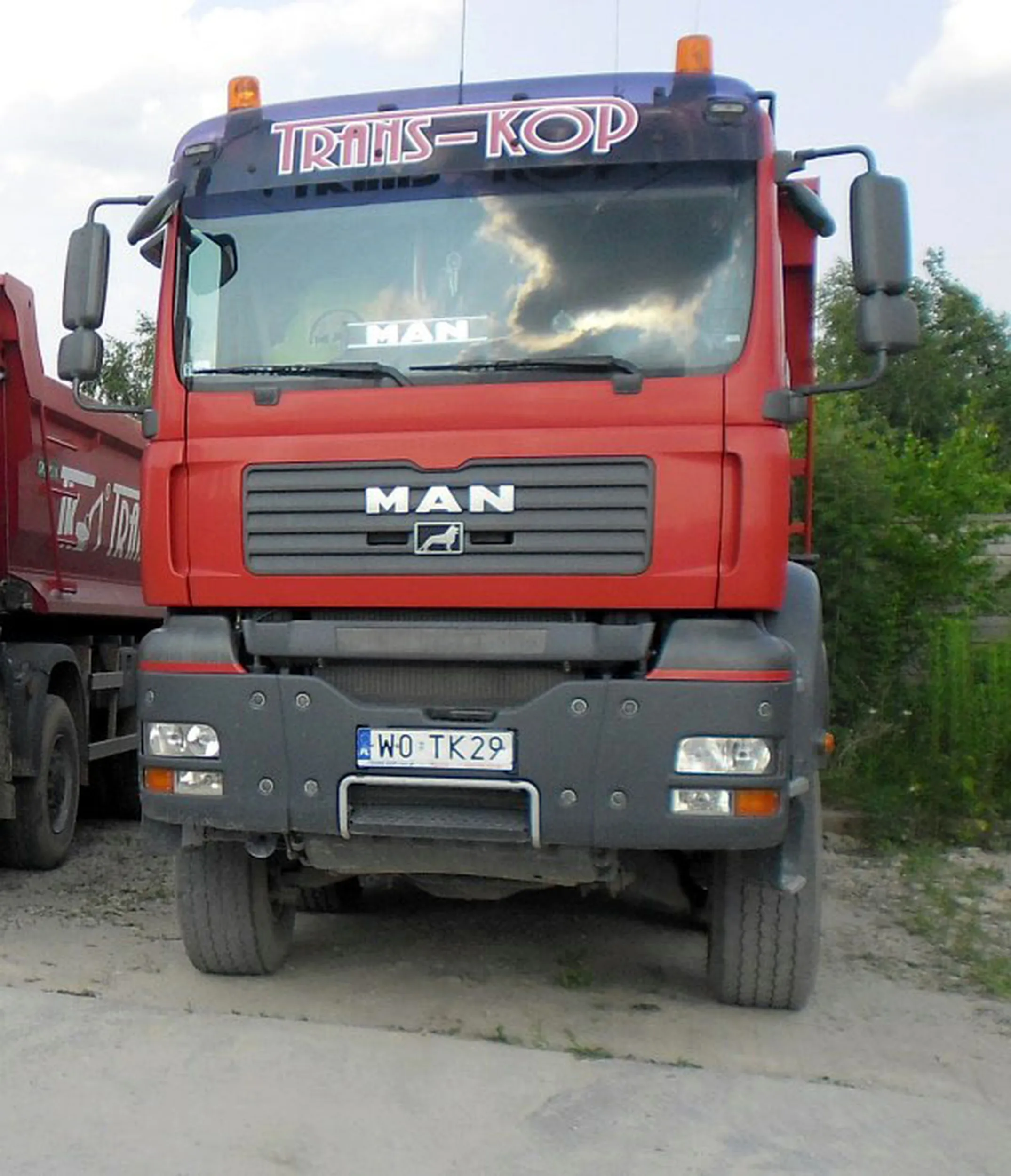 Fajny numer, blacha W0 TK29