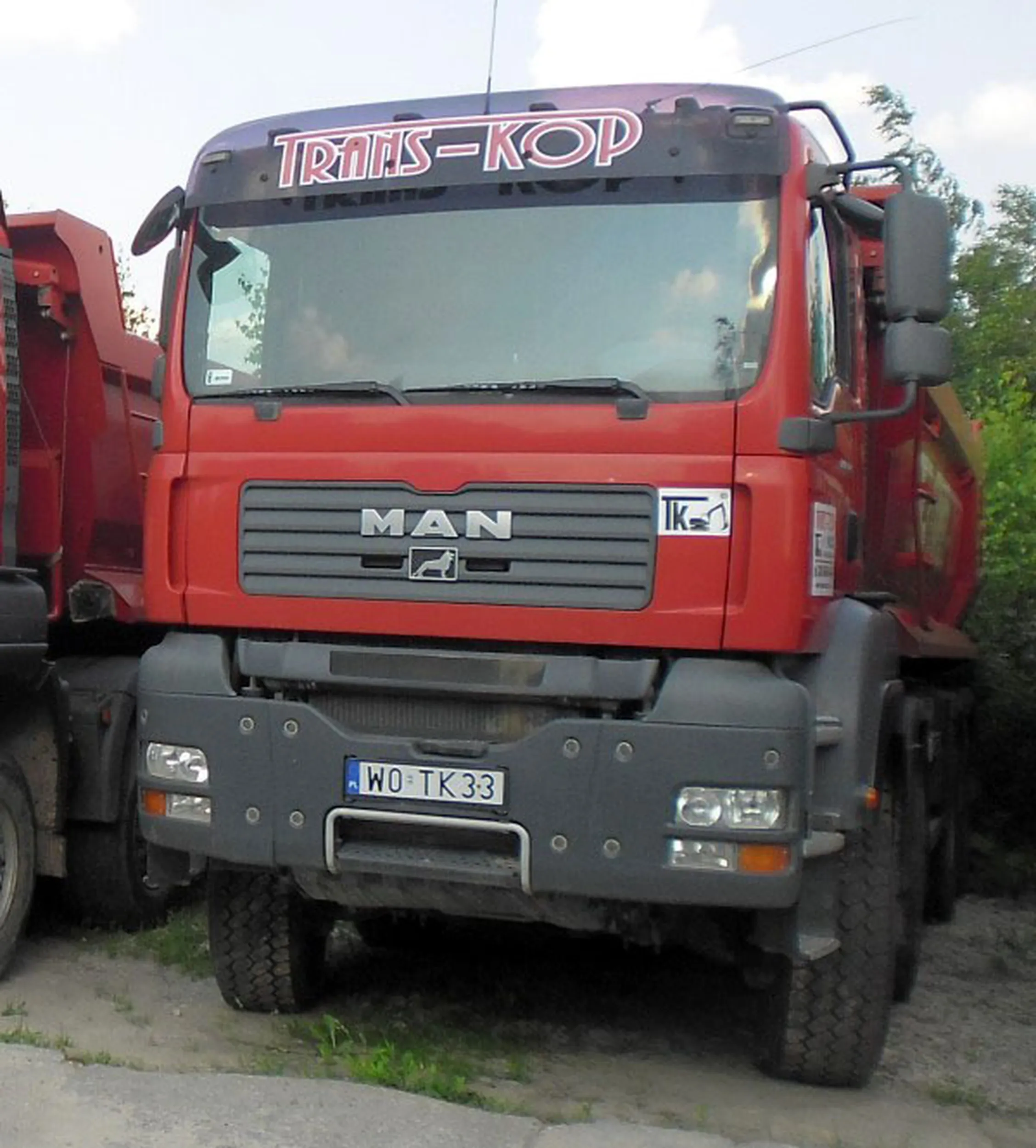 Fajny numer, blacha W0 TK33