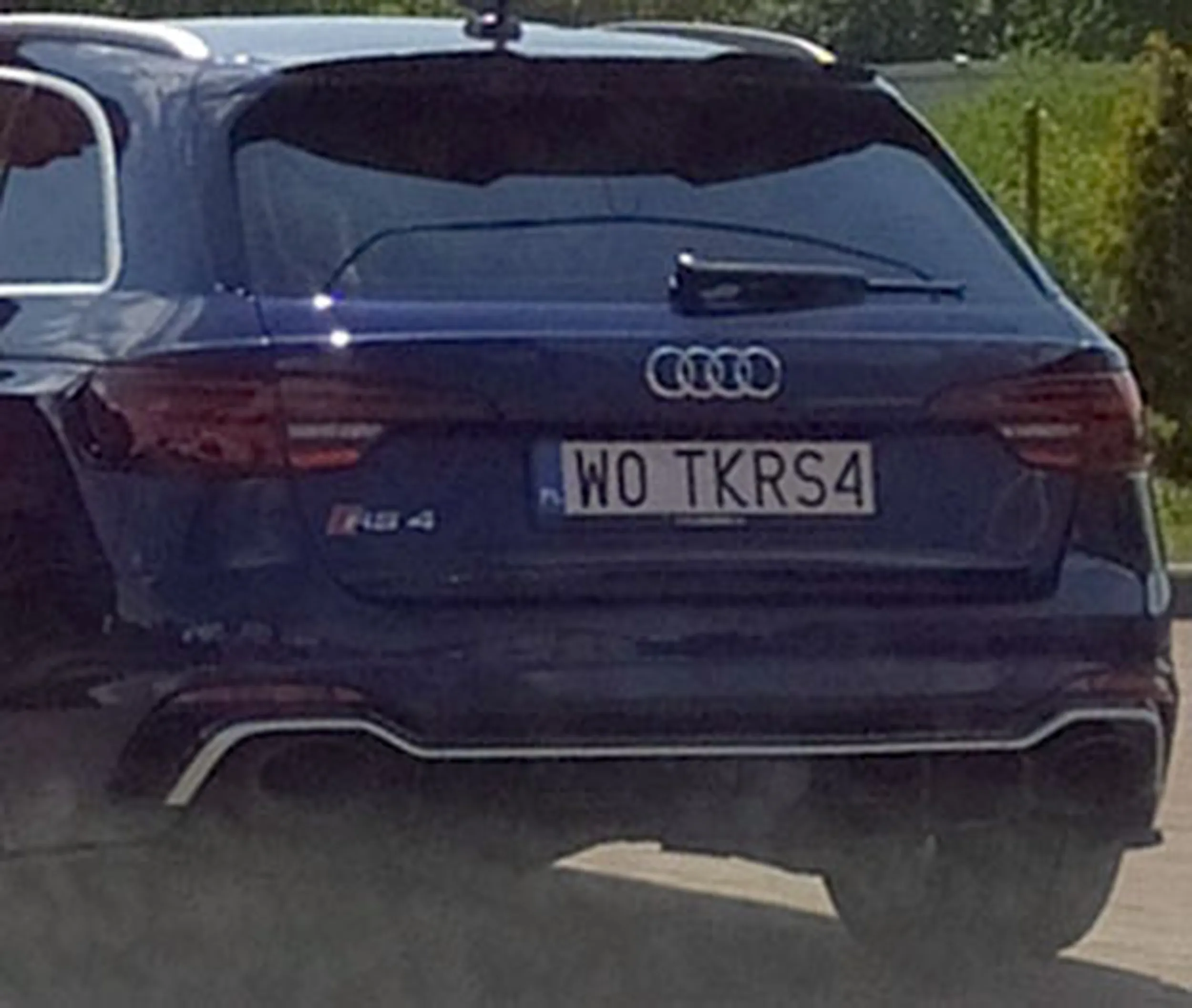 Fajny numer, blacha W0 TKRS4