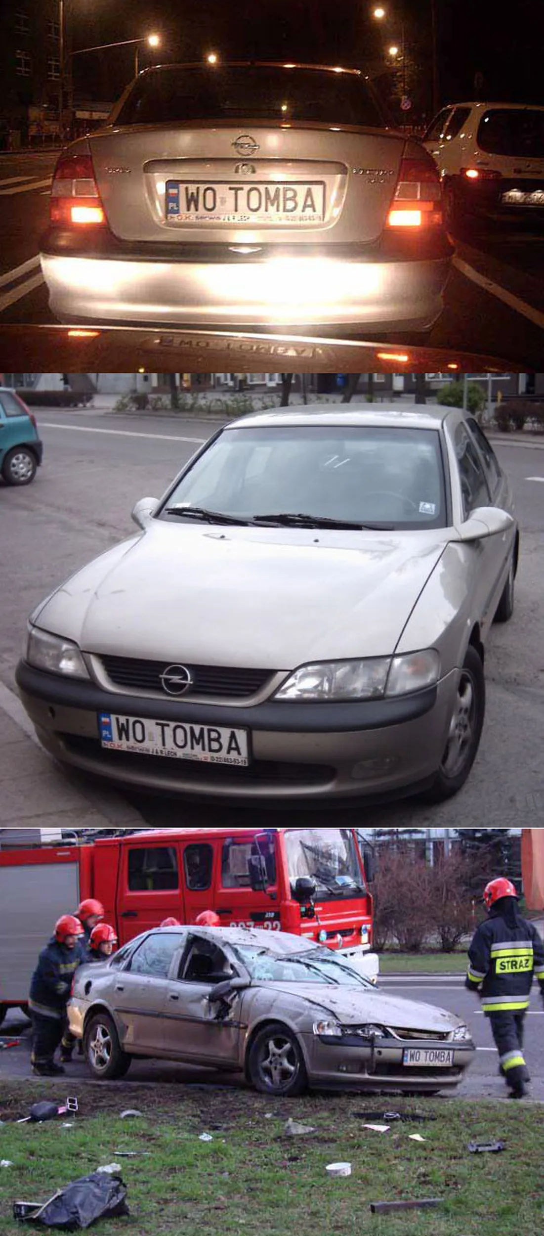 Fajny numer, blacha W0 TOMBA