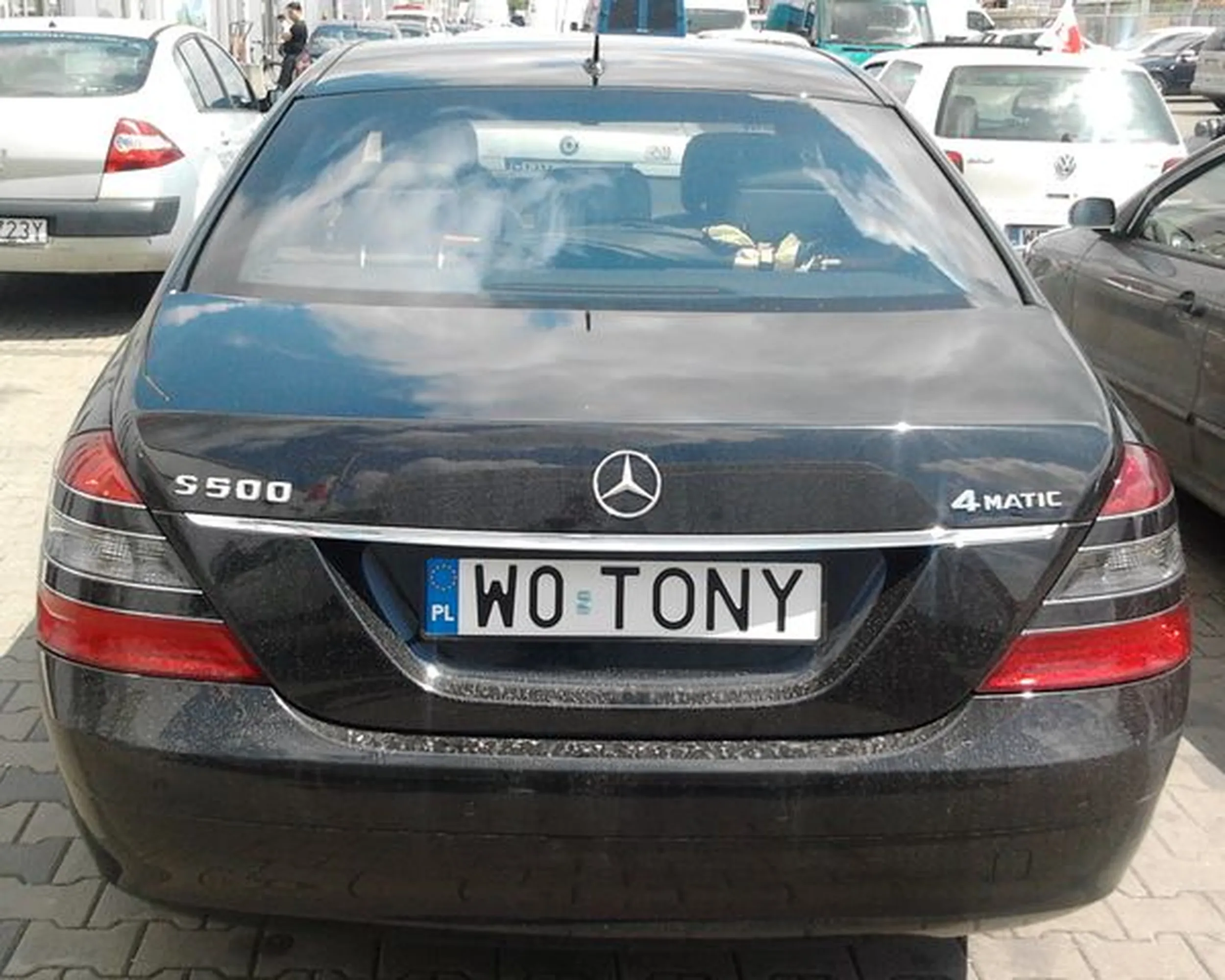 Fajny numer, blacha W0 TONY