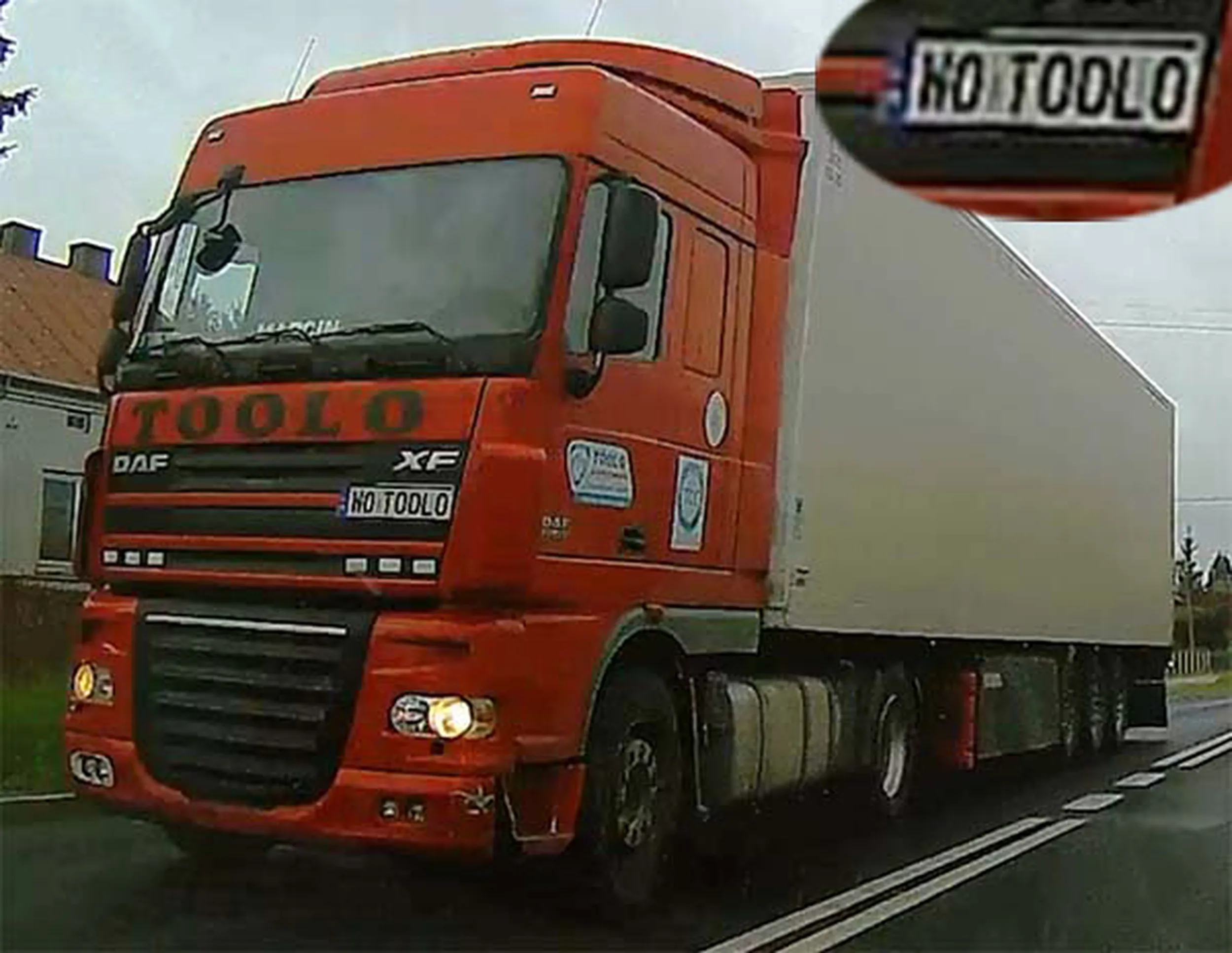 Fajny numer, blacha W0 TOOLO