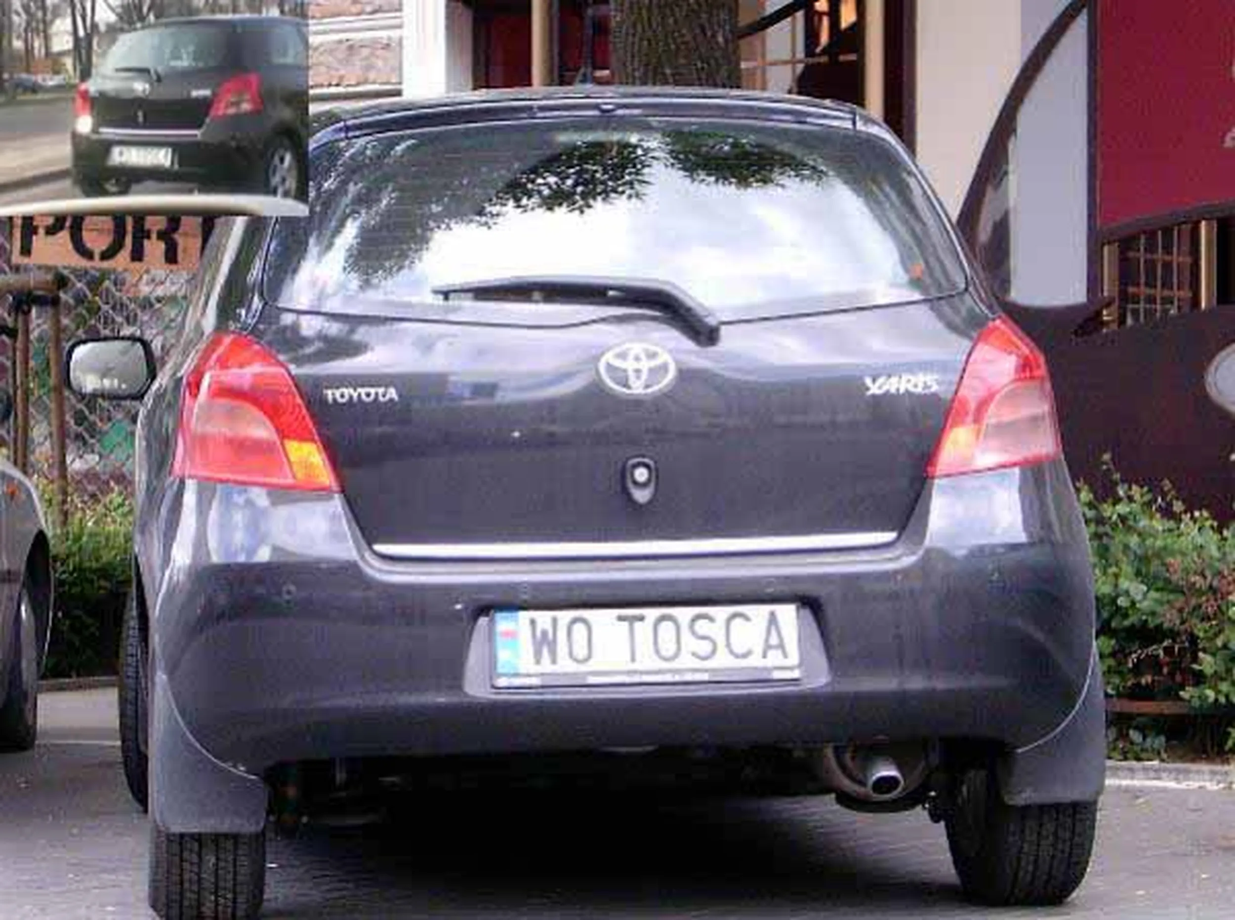 Fajny numer, blacha W0 TOSCA