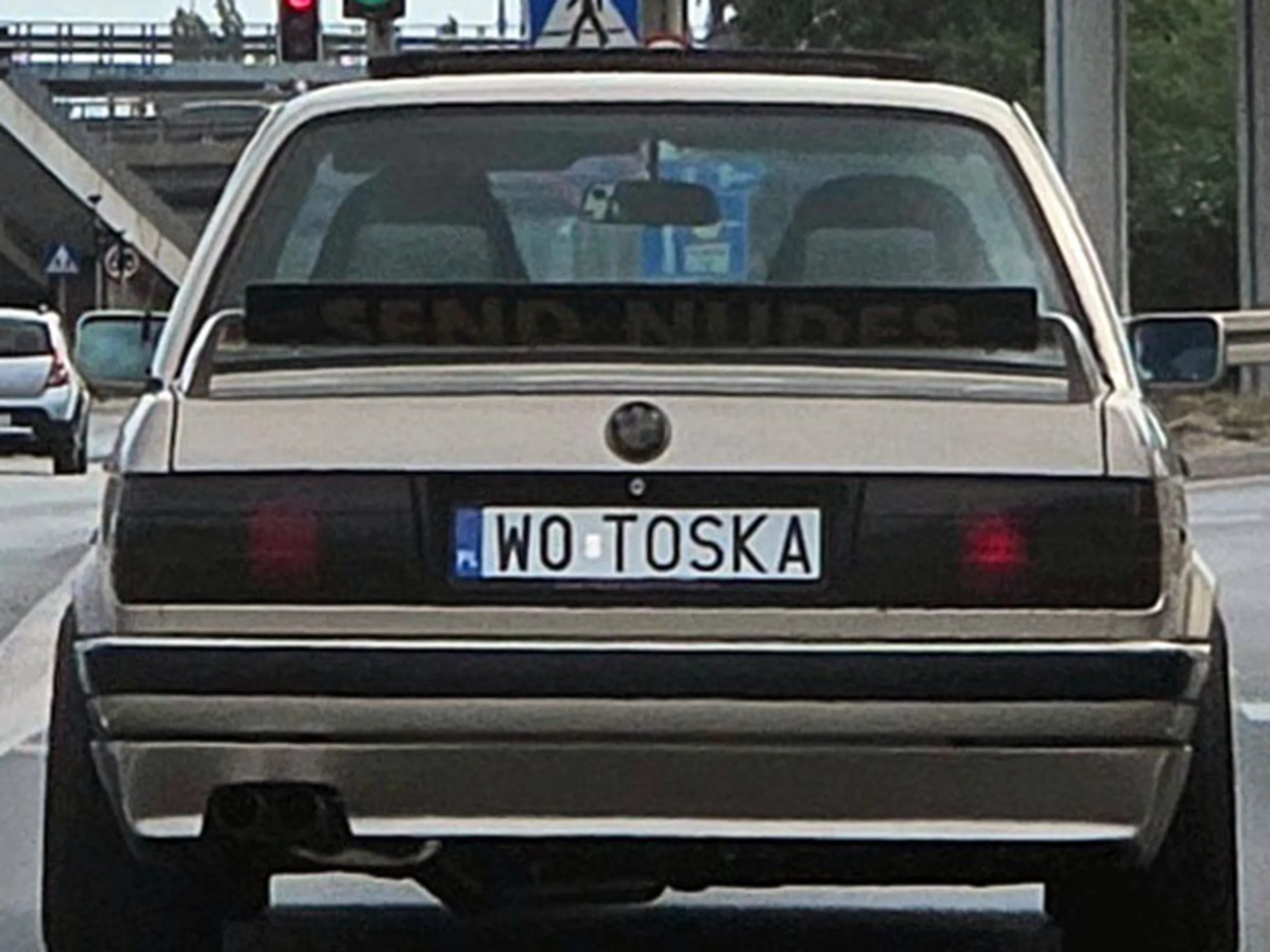 Fajny numer, blacha W0 TOSKA