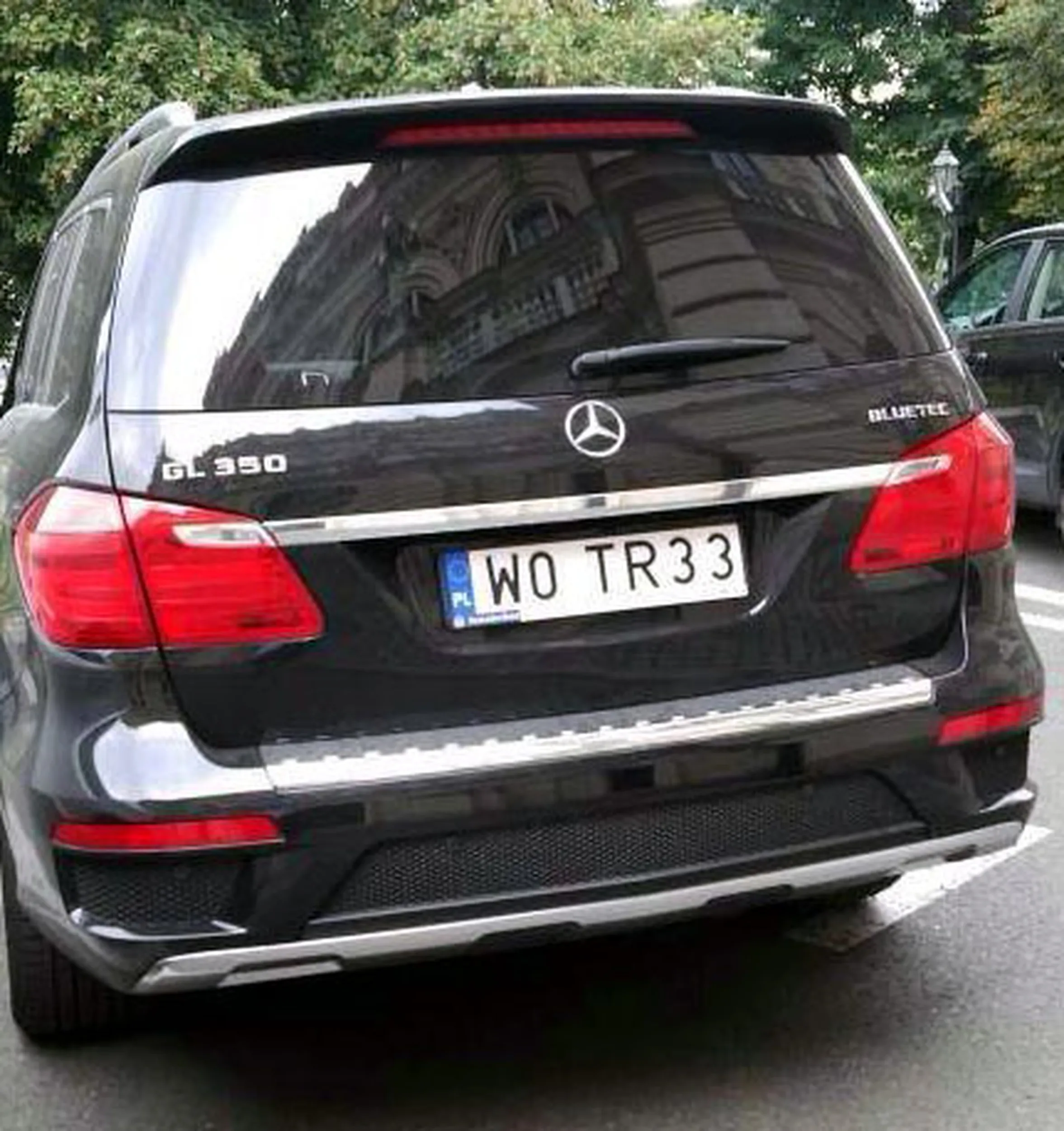 Fajny numer, blacha W0 TR33