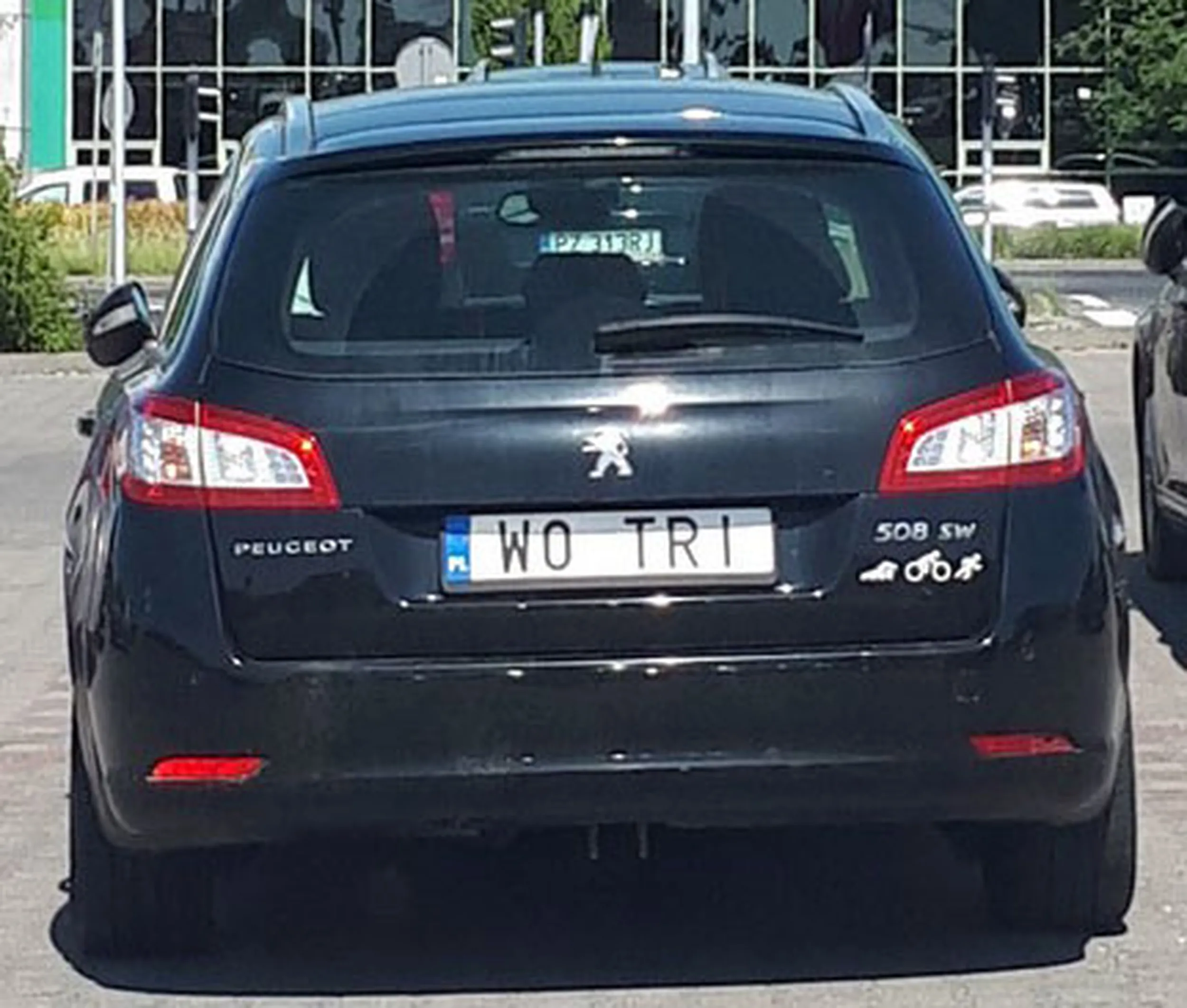 Fajny numer, blacha W0 TRI