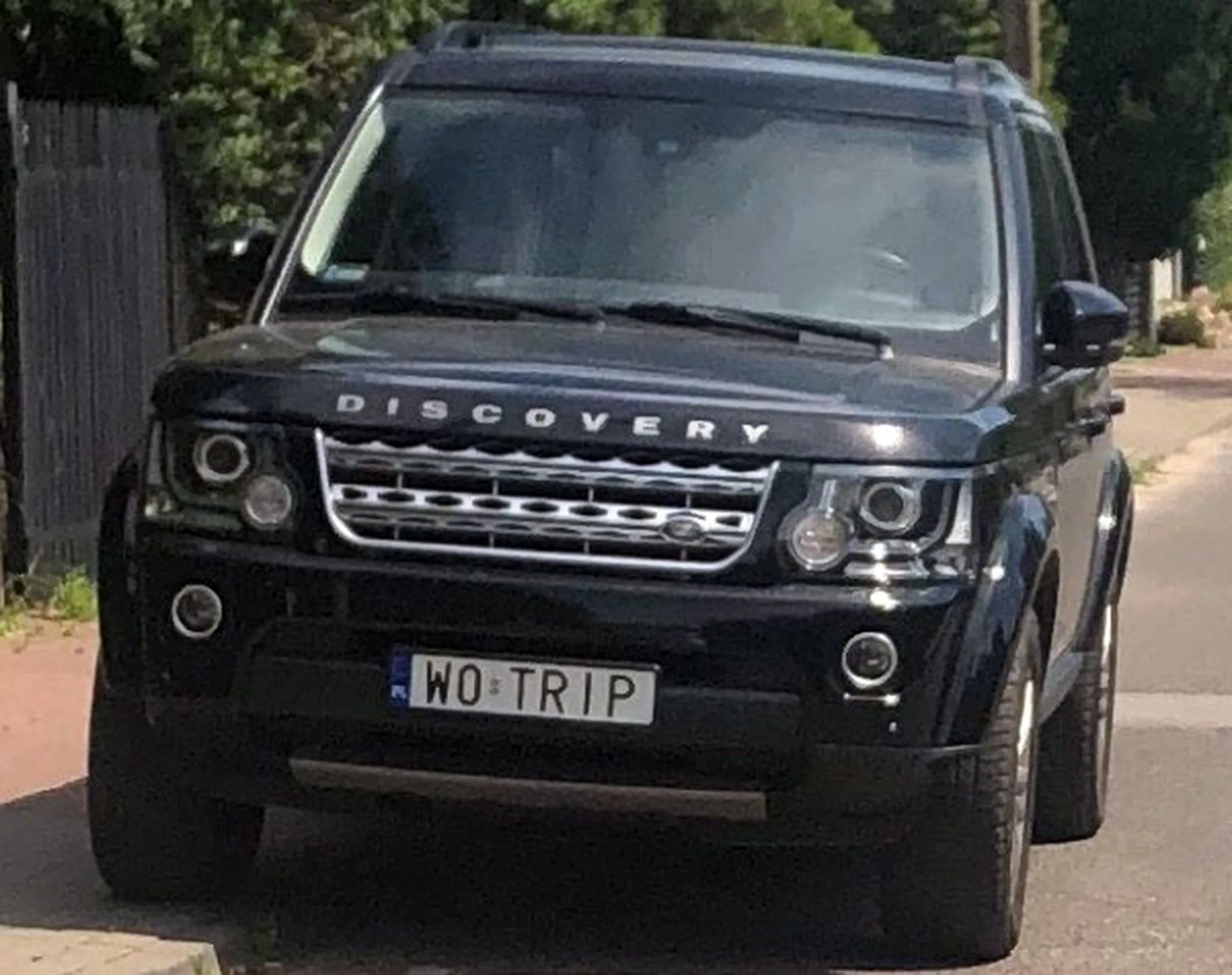 Fajny numer, blacha W0 TRIP