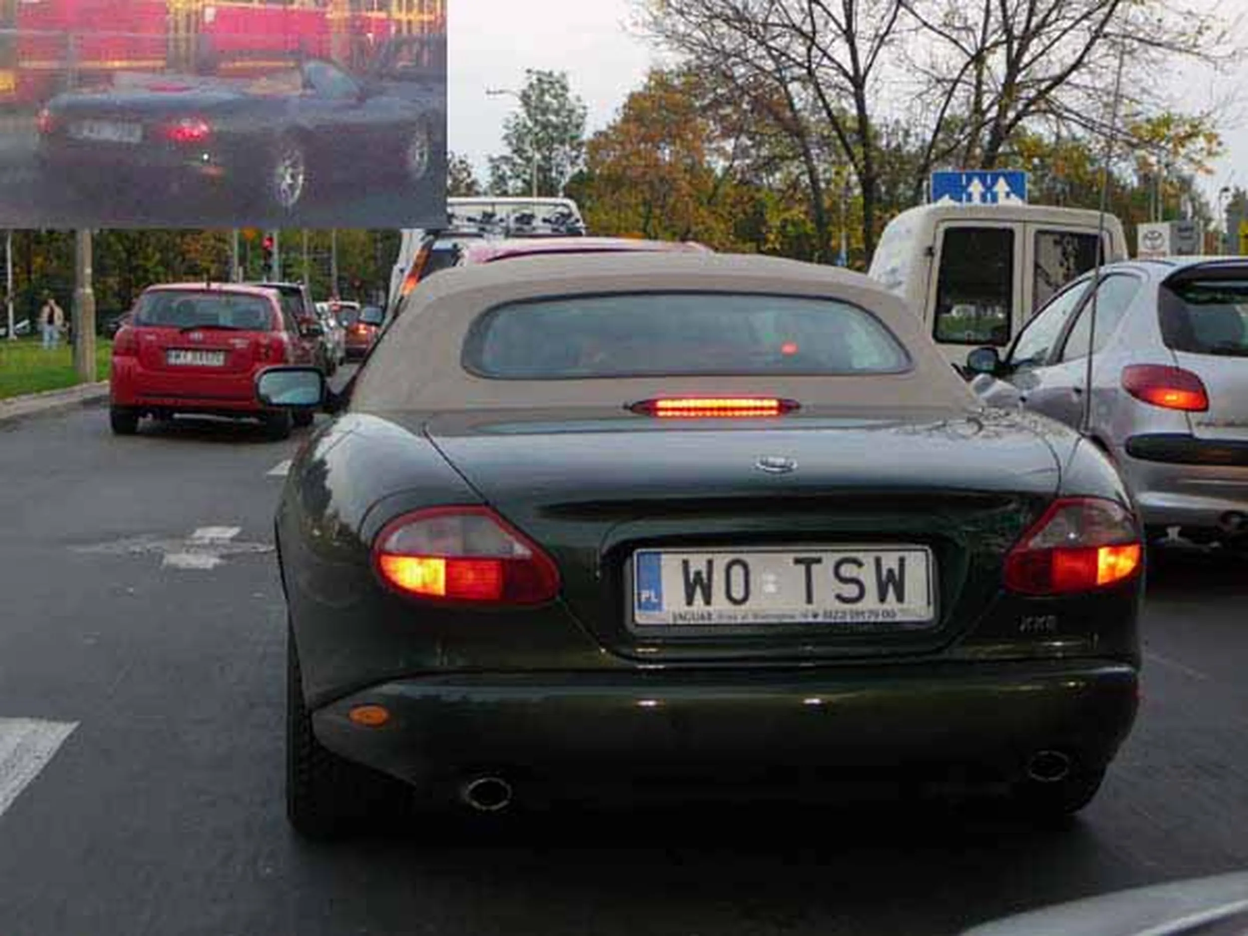 Fajny numer, blacha W0 TSW