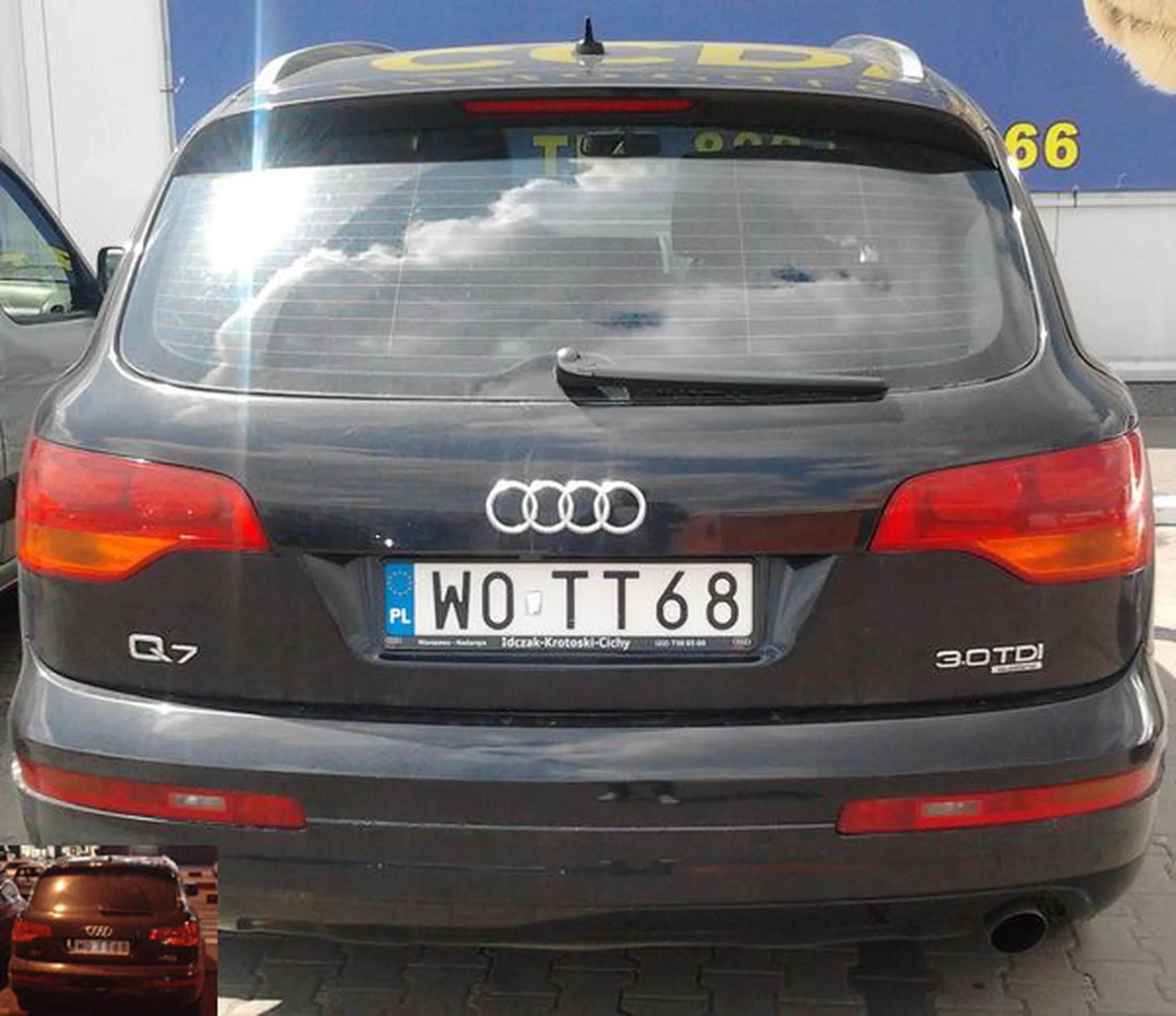 Fajny numer, blacha W0 TT68