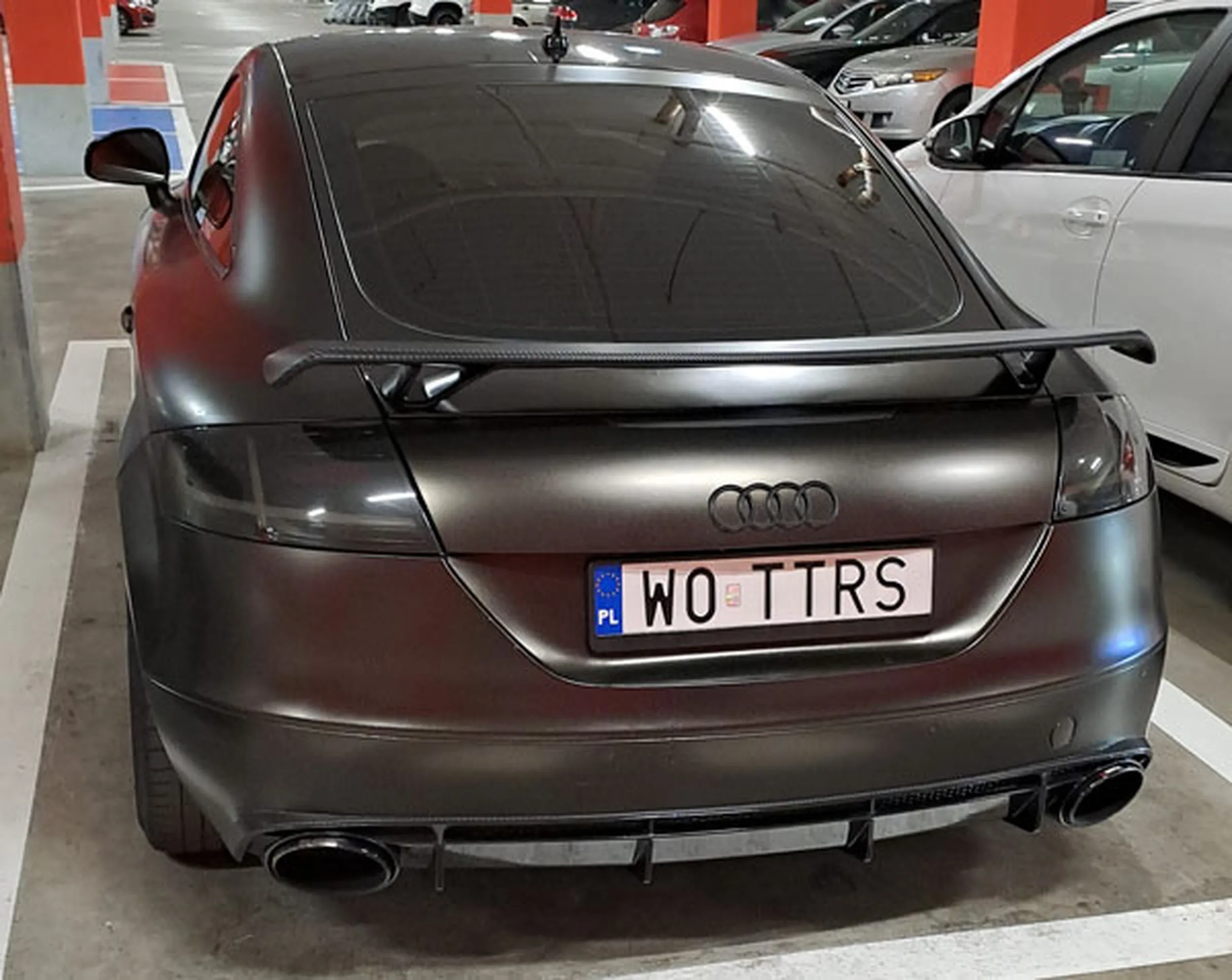 Fajny numer, blacha W0 TTRS