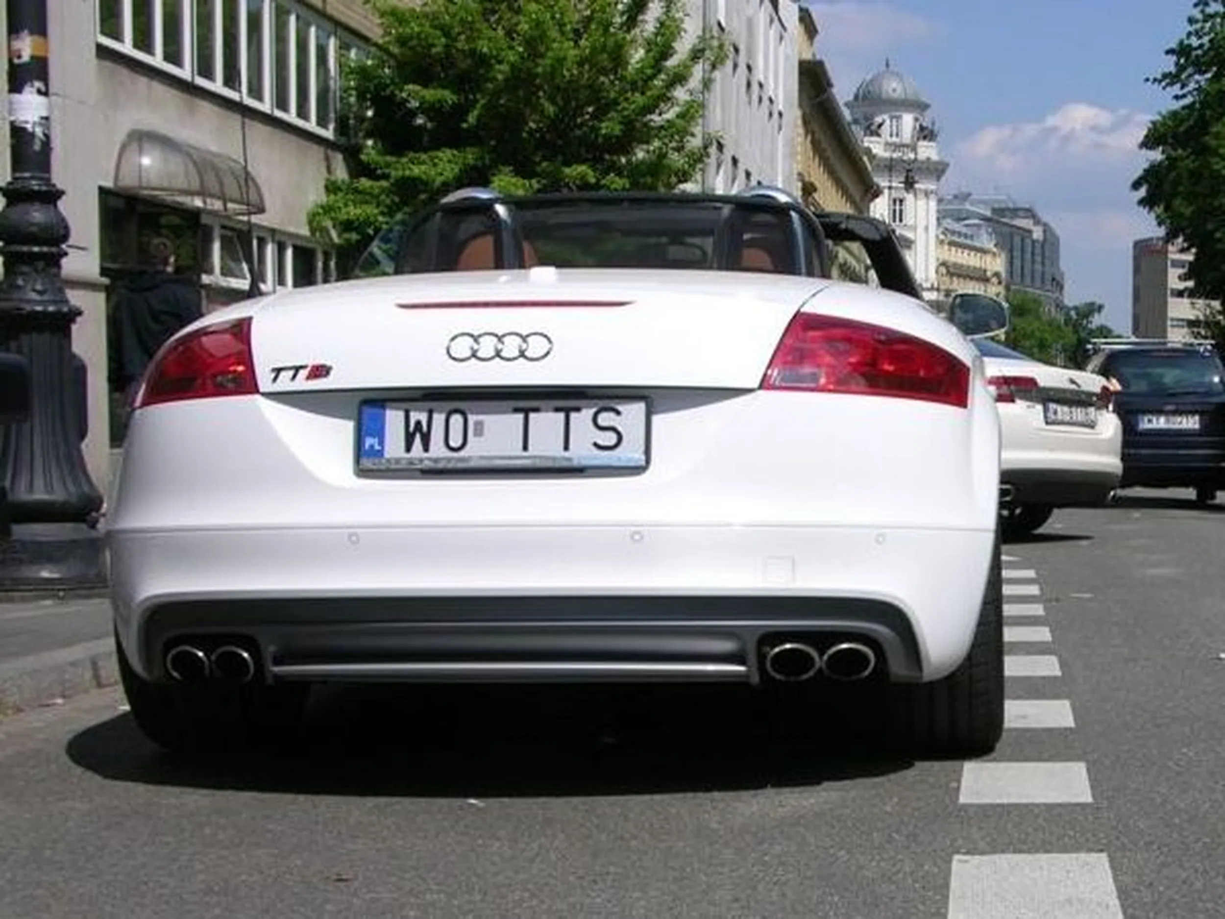 Fajny numer, blacha W0 TTS