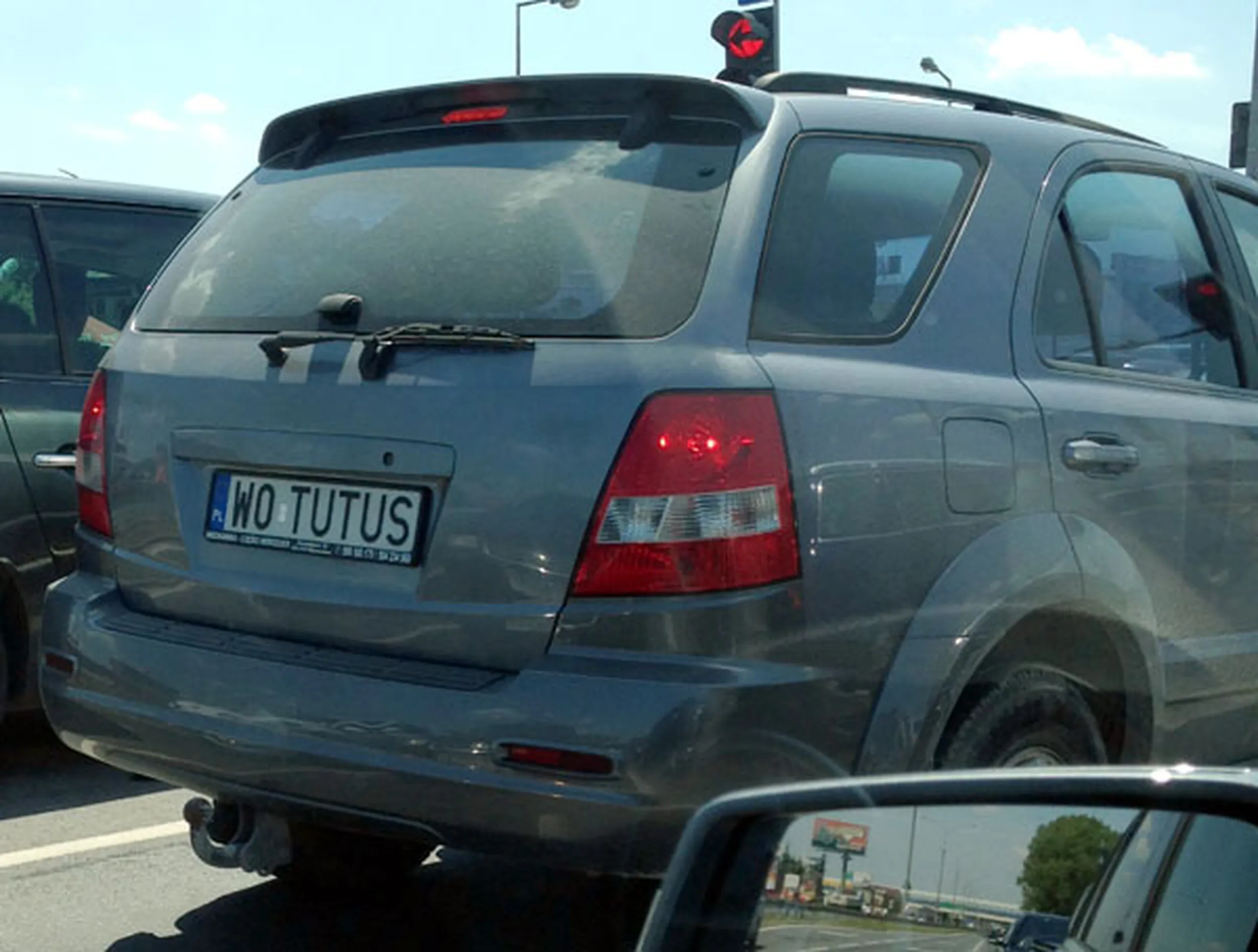 Fajny numer, blacha W0 TUTUS