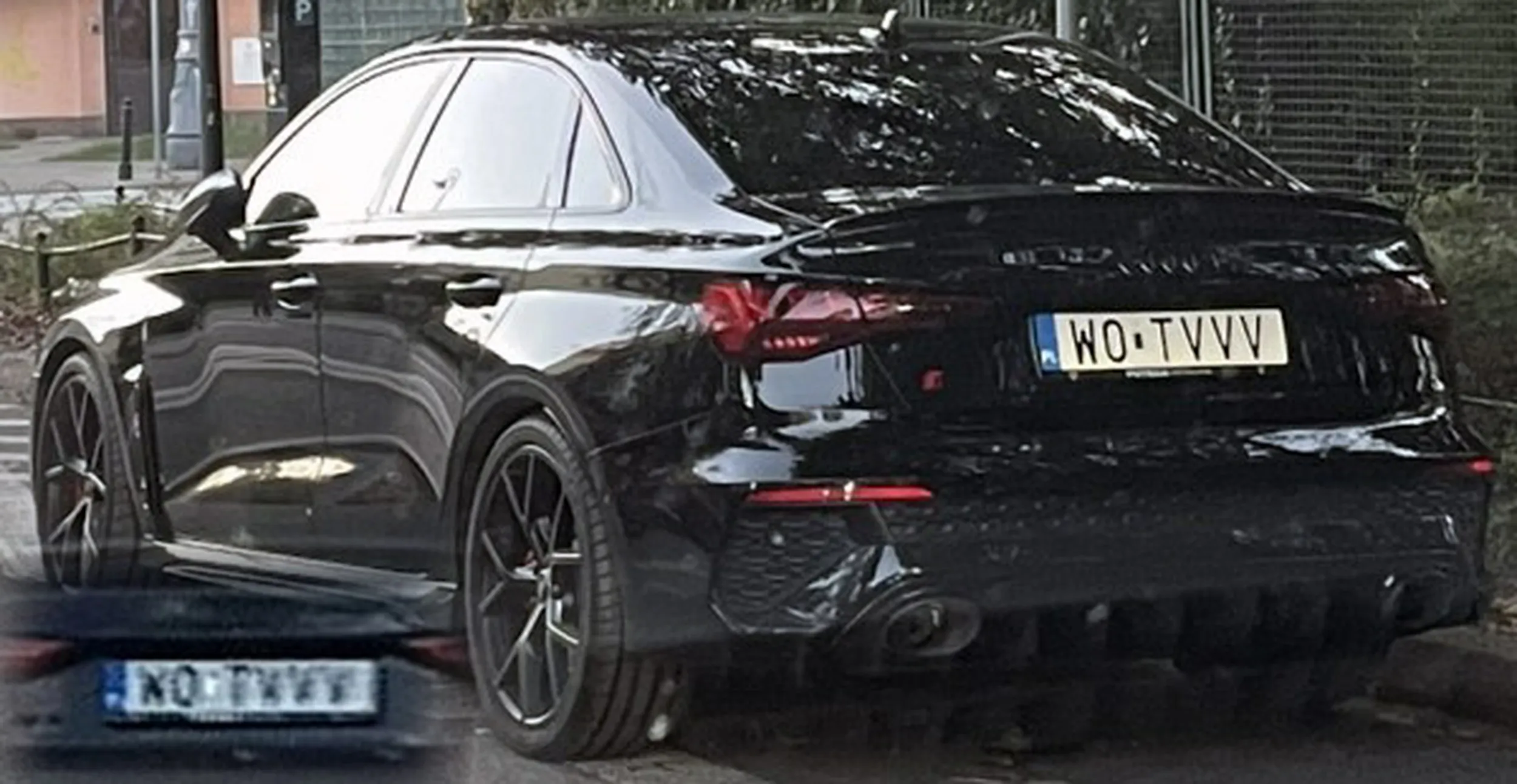 Fajny numer, blacha W0 TVVV