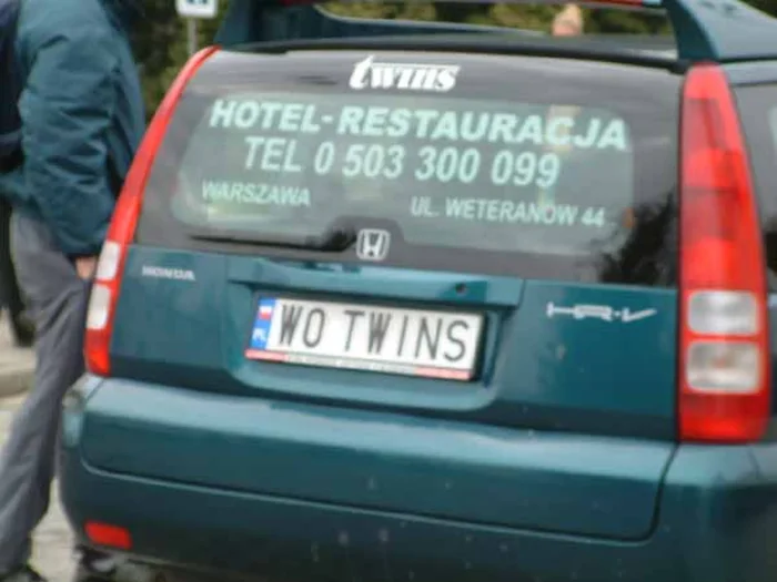 Fajny numer, blacha W0 TWINS