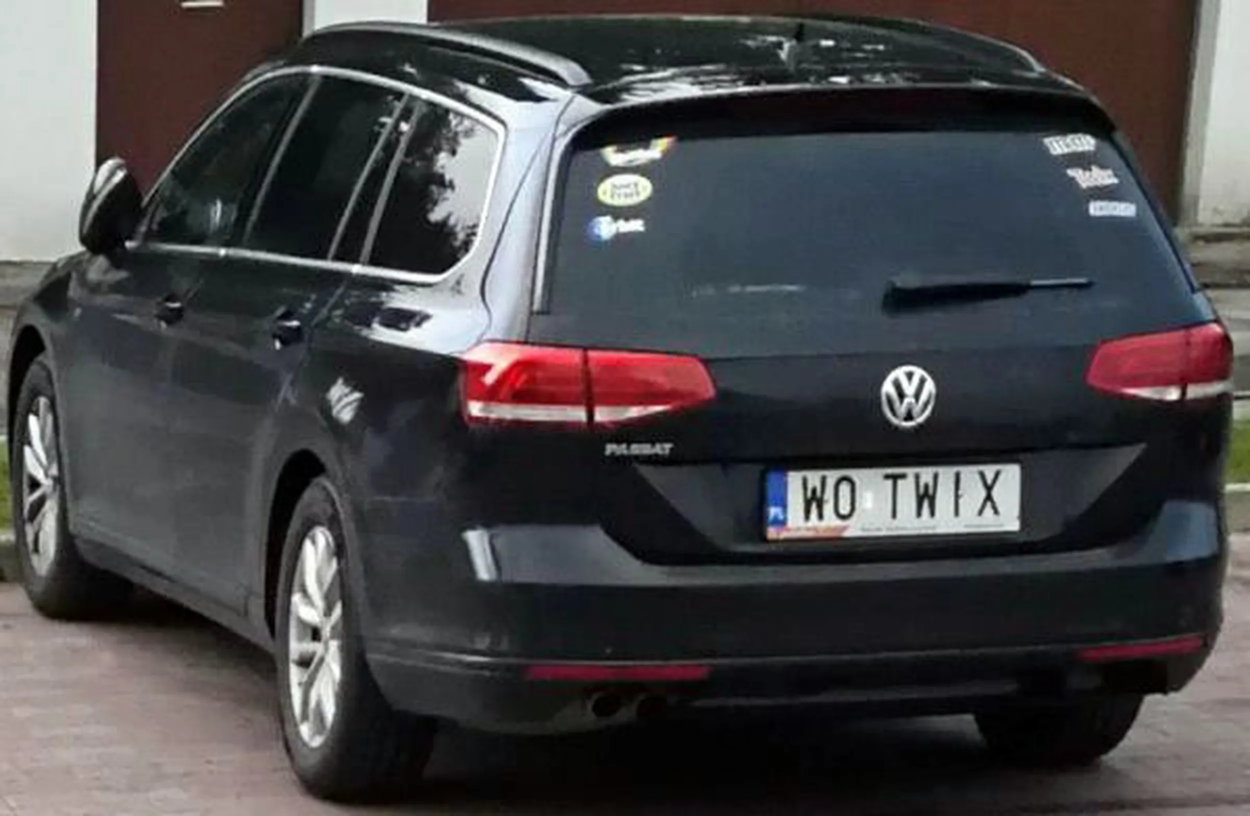 Fajny numer, blacha W0 TWIX