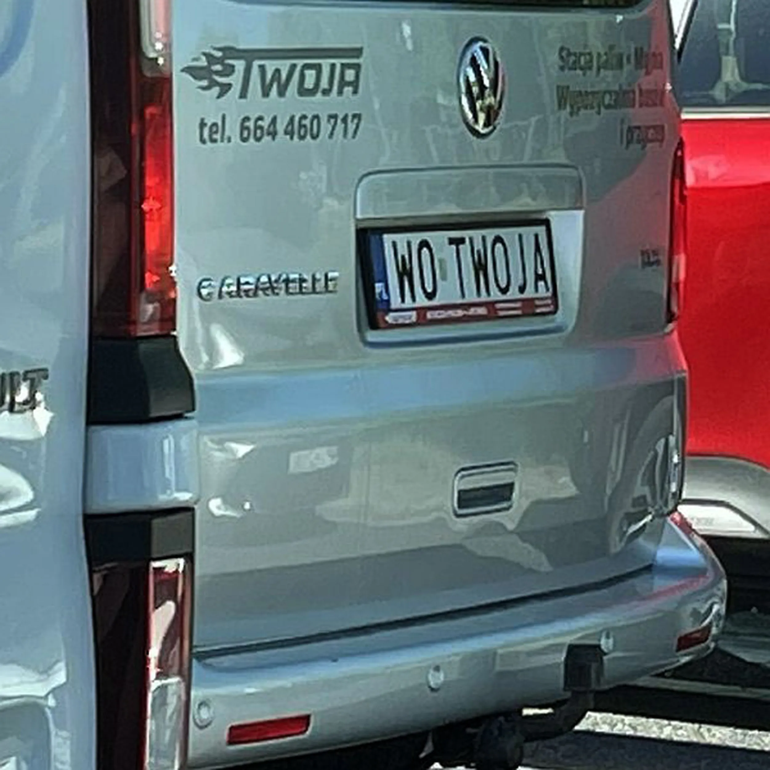 Fajny numer, blacha W0 TWOJA