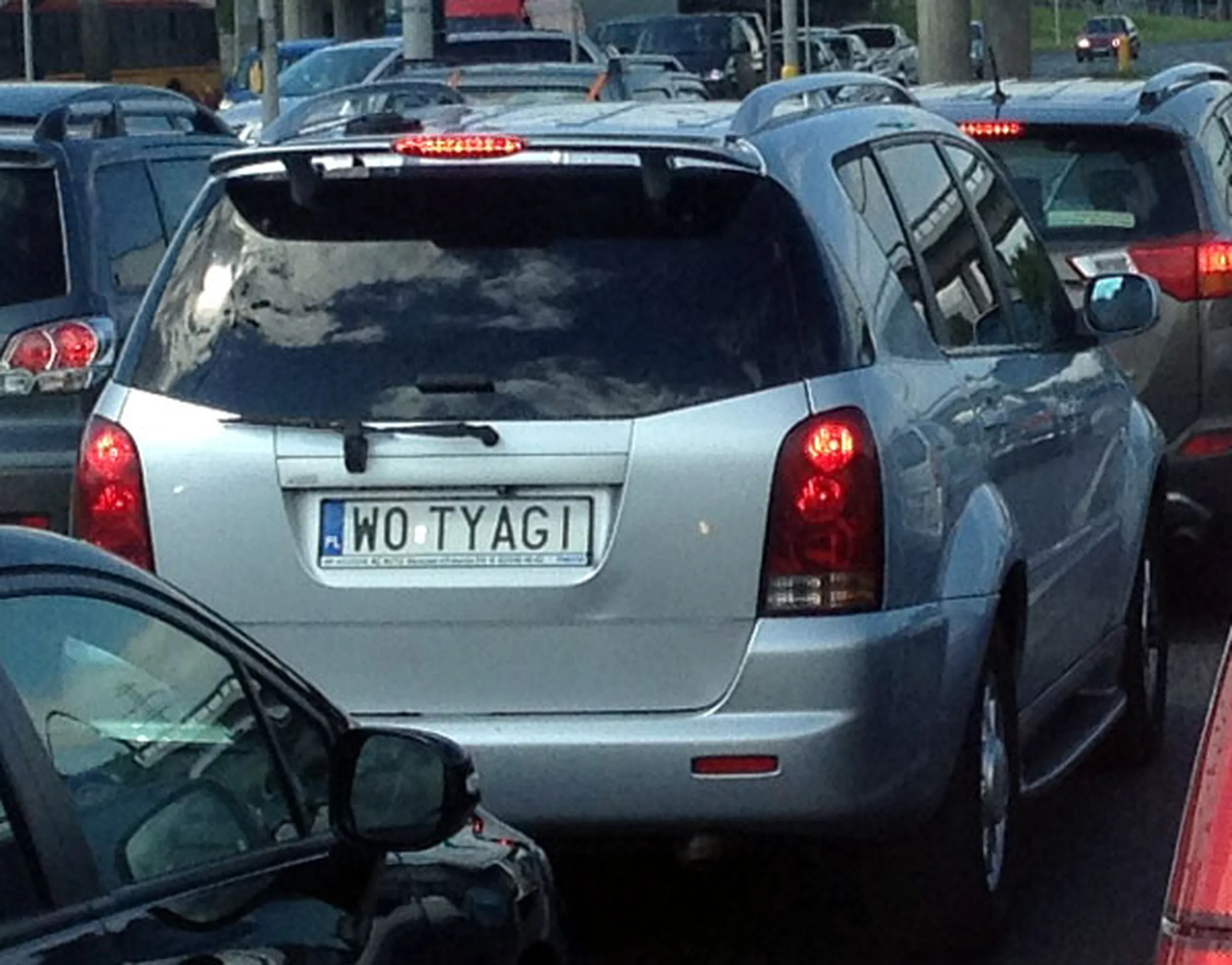 Fajny numer, blacha W0 TYAGI