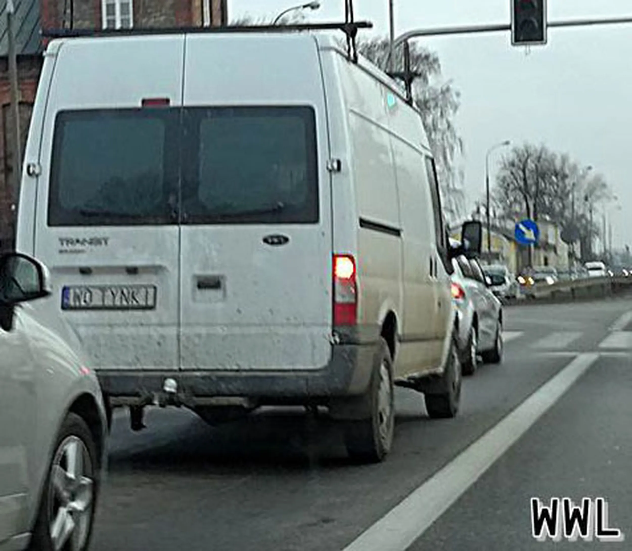 Fajny numer, blacha W0 TYNKI